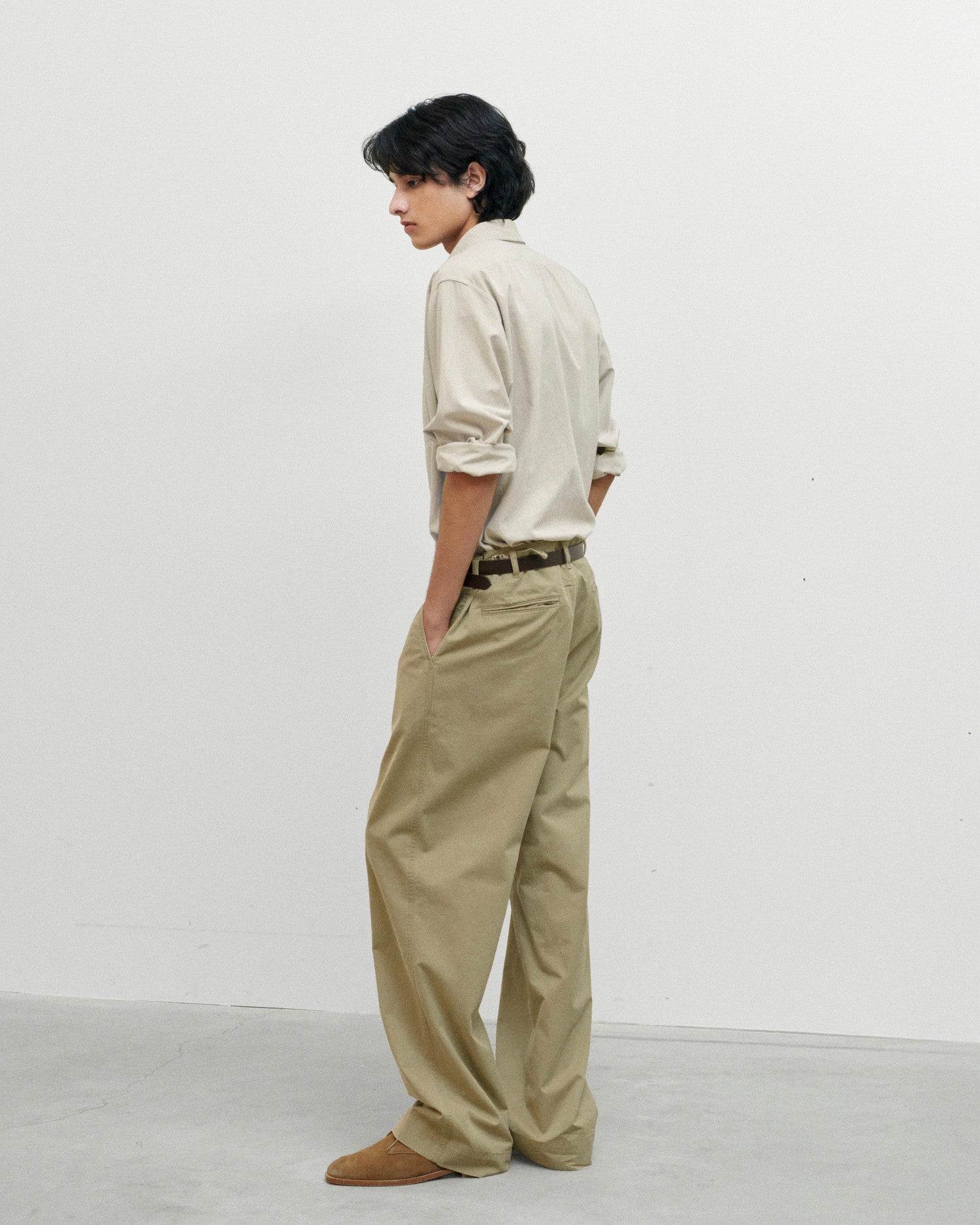 Brownyard - Vintage Cotton Pants (Beige) product image 2 | TRAB K-Fashion Australia