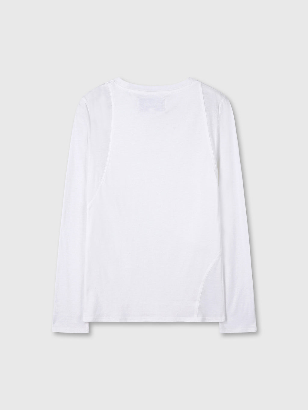 Tonywack - Cotton Modal Cut-Out Long Sleeve (White) product image 9 | TRAB K-Fashion Australia