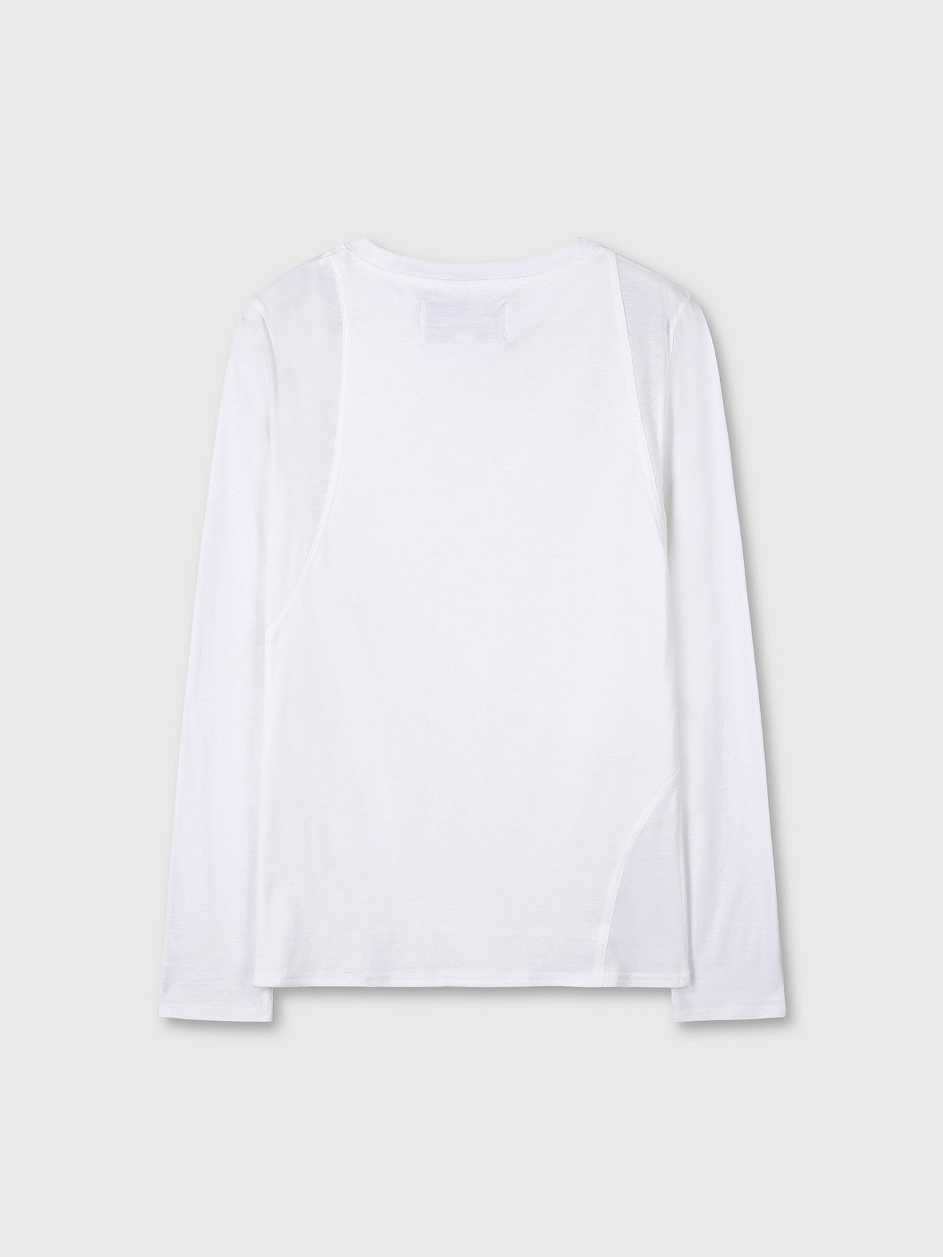 Tonywack - Cotton Modal Cut-Out Long Sleeve (White) product image 9 | TRAB K-Fashion Australia