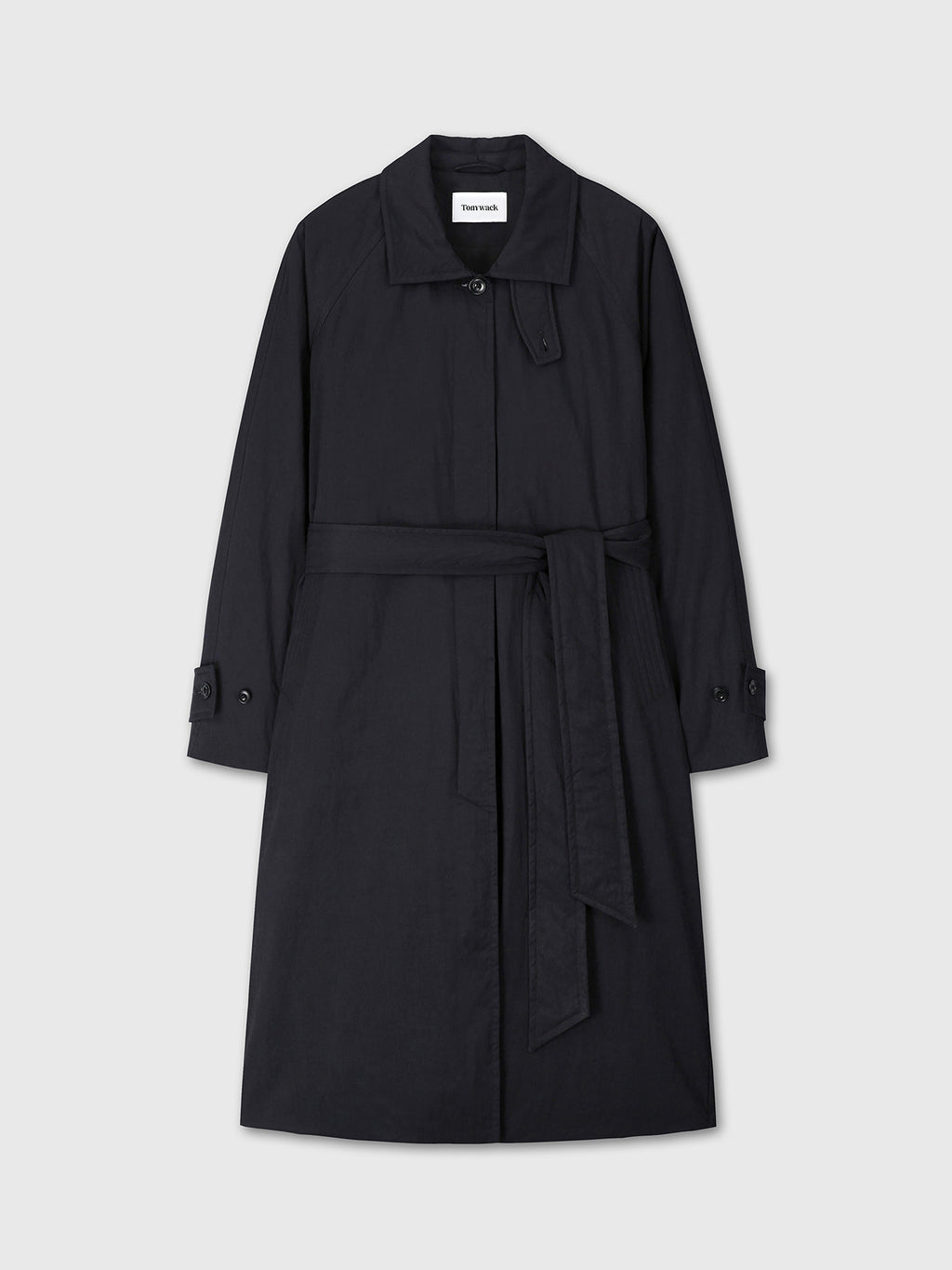 Tonywack - Tailored Trench Puffer Coat (Black) product image 7 | TRAB K-Fashion Australia