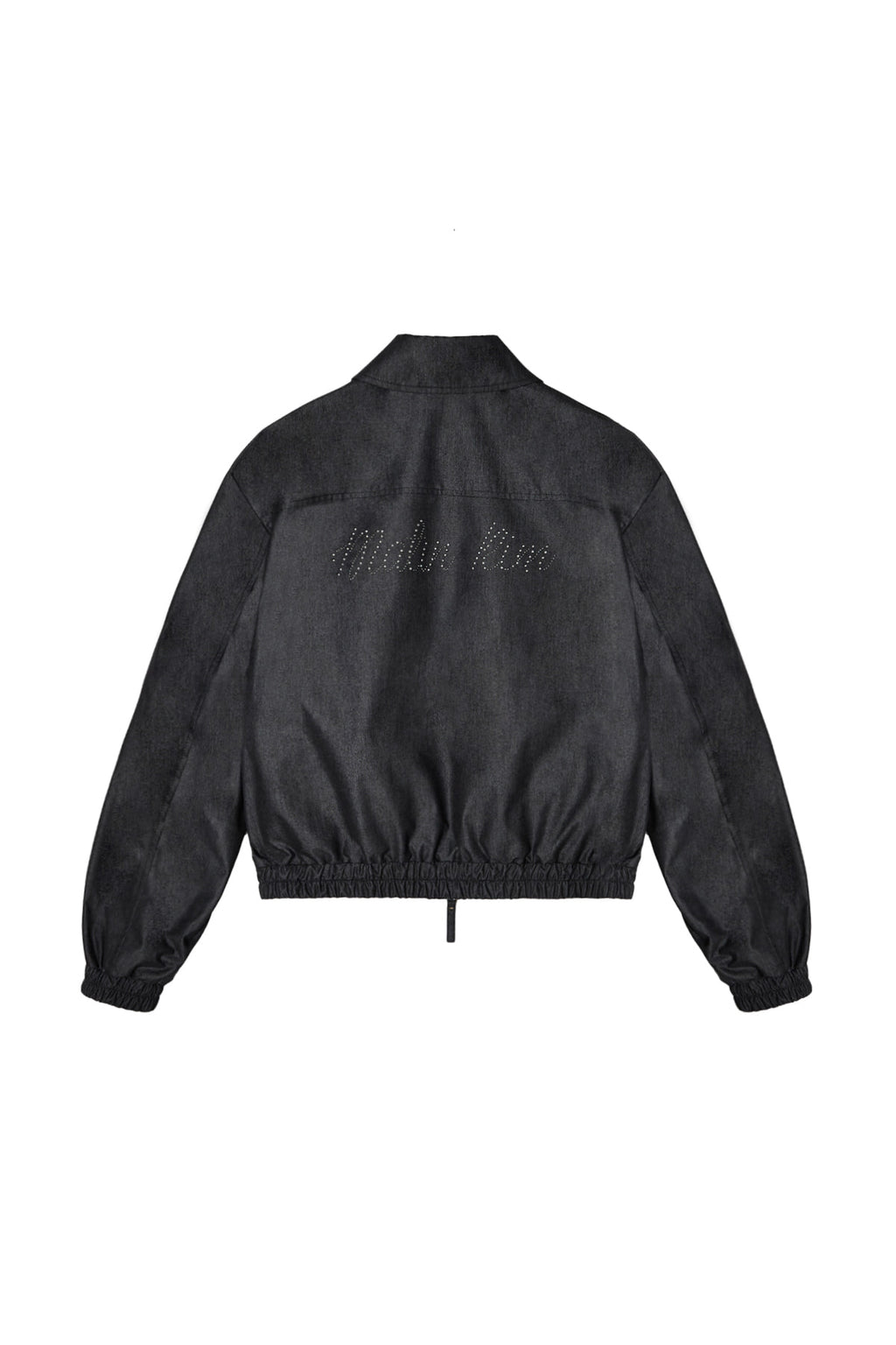 Matin Kim - Western Detail Denim Like Blouson (Black) product image 2 | TRAB K-Fashion Australia