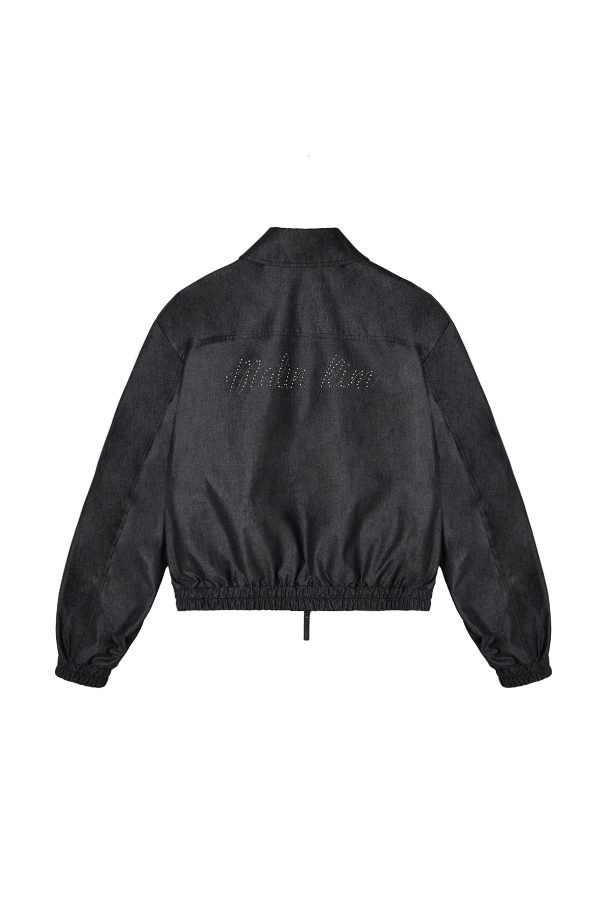 Matin Kim - Western Detail Denim Like Blouson (Black) product image 2 | TRAB K-Fashion Australia