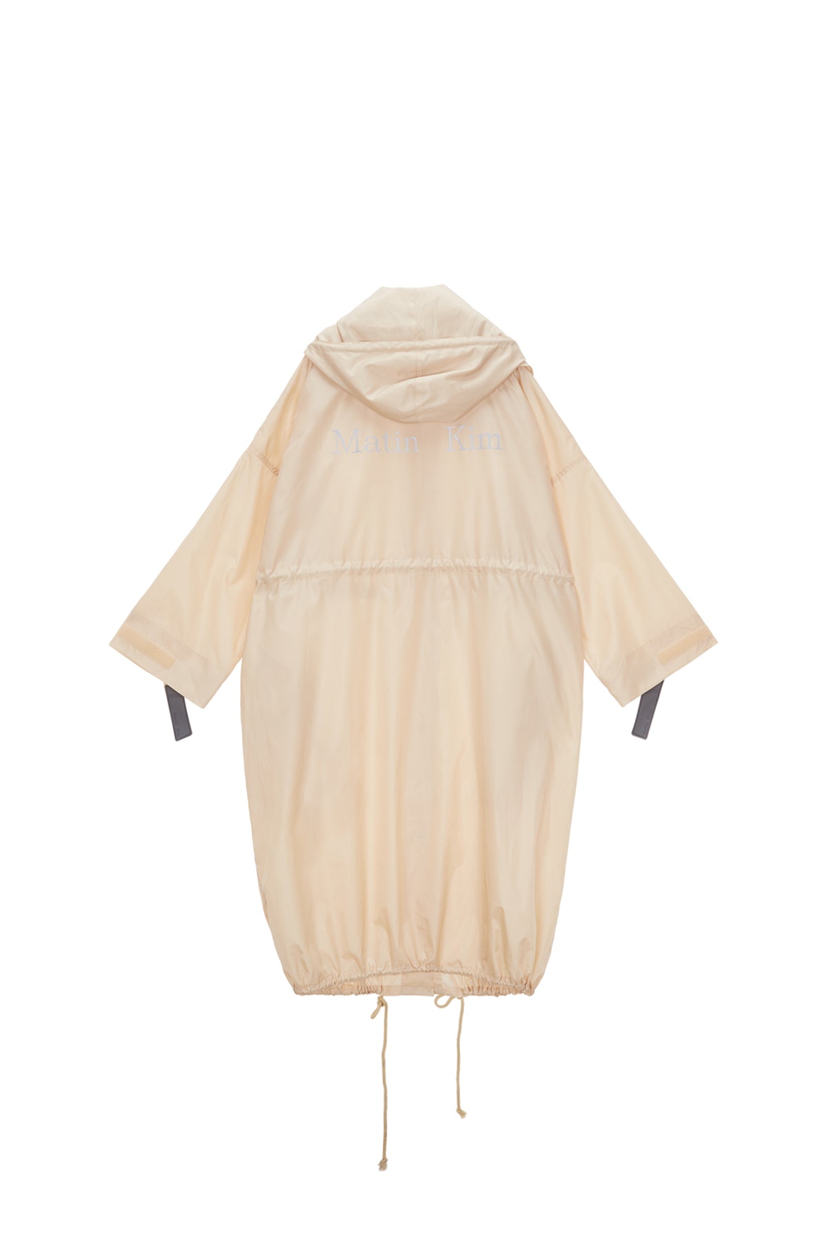 Matin Kim - City Breeze Maxi Windbreaker (Beige) product image 1 | TRAB K-Fashion Australia