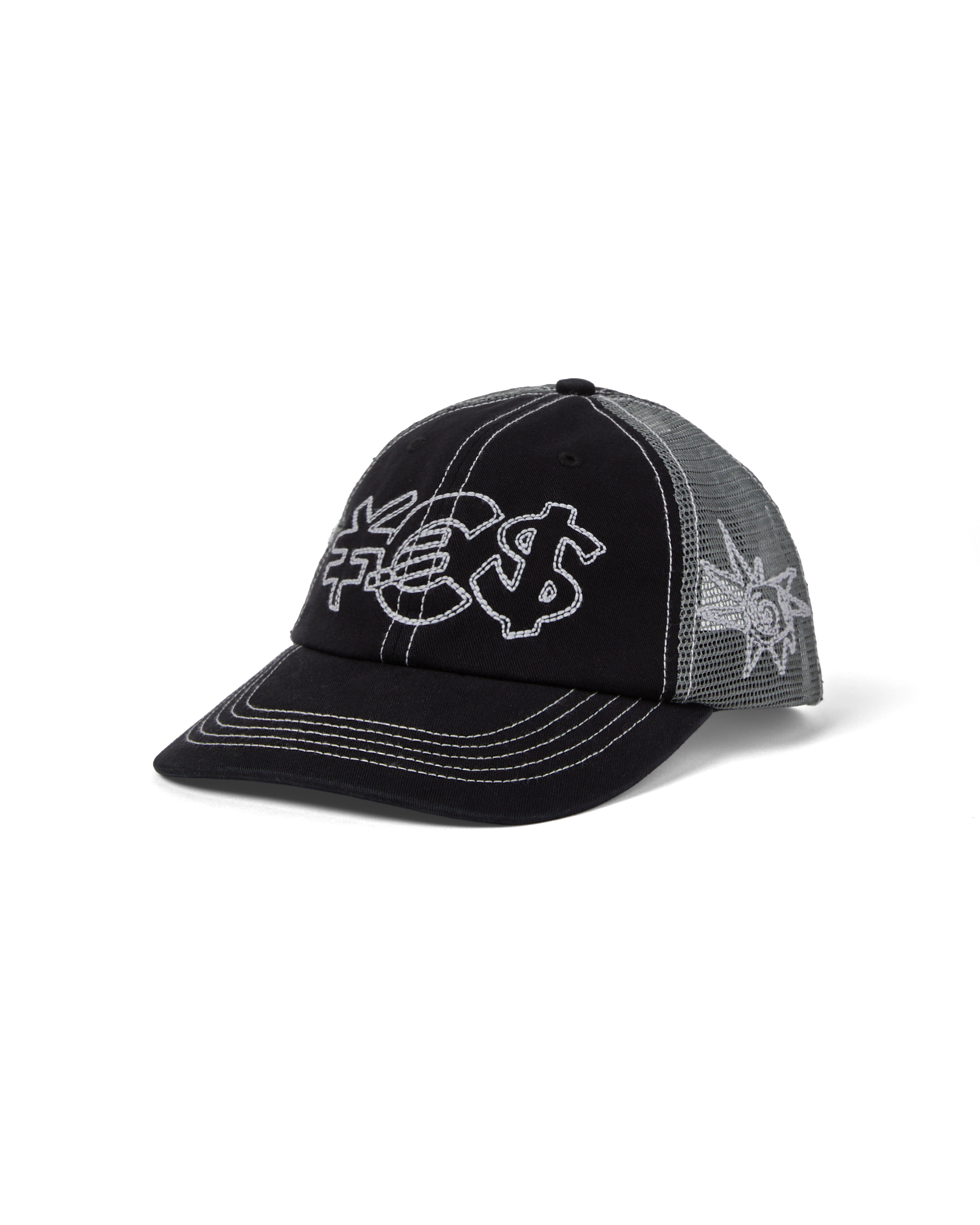 yeseyesee - Hardcore Mesh Cap (Black) product image 1 | TRAB K-Fashion Australia