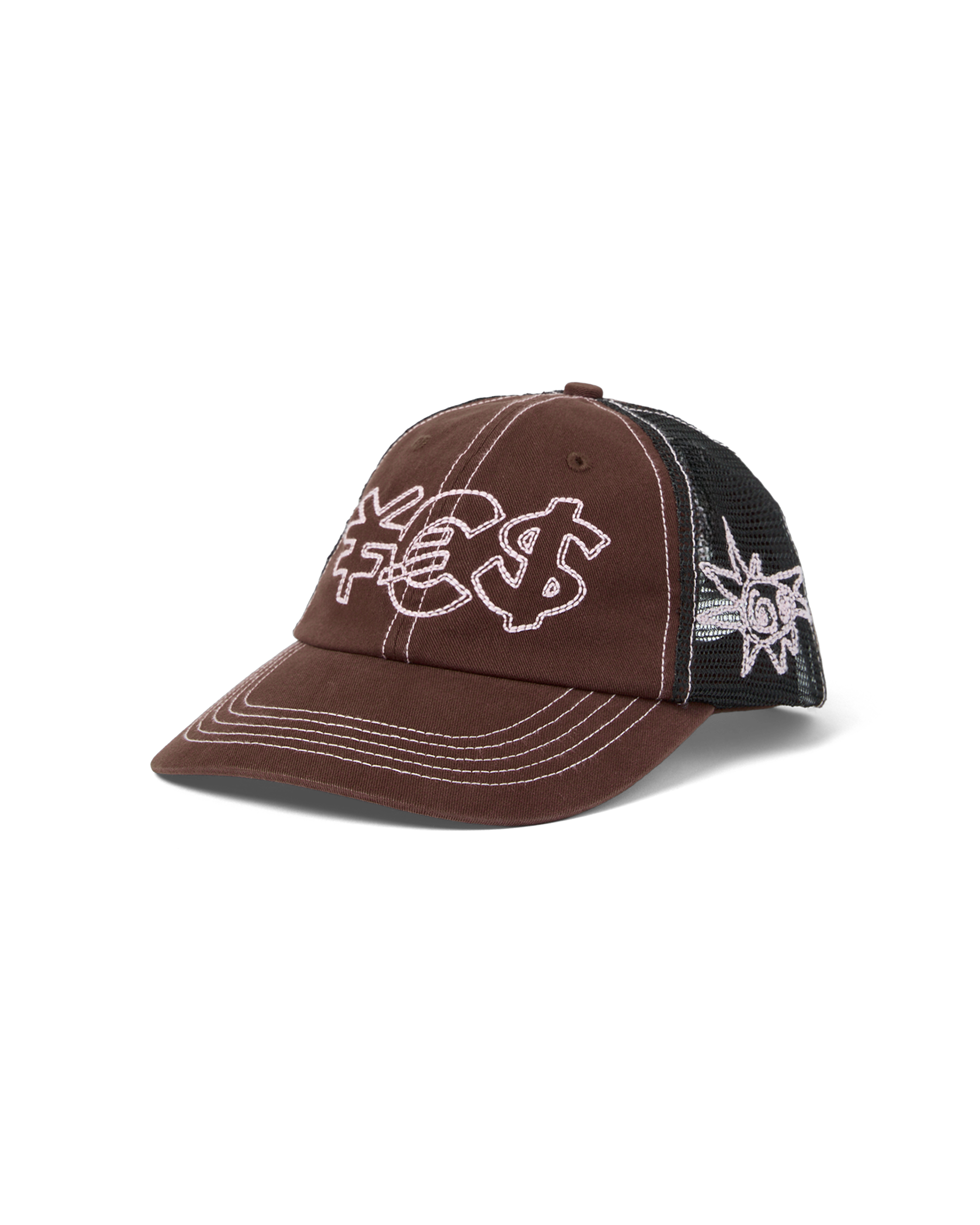 yeseyesee - Hardcore Mesh Cap (Brown) product image 1 | TRAB K-Fashion Australia