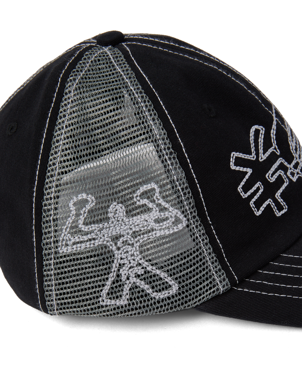 yeseyesee - Hardcore Mesh Cap (Black) product image 5 | TRAB K-Fashion Australia