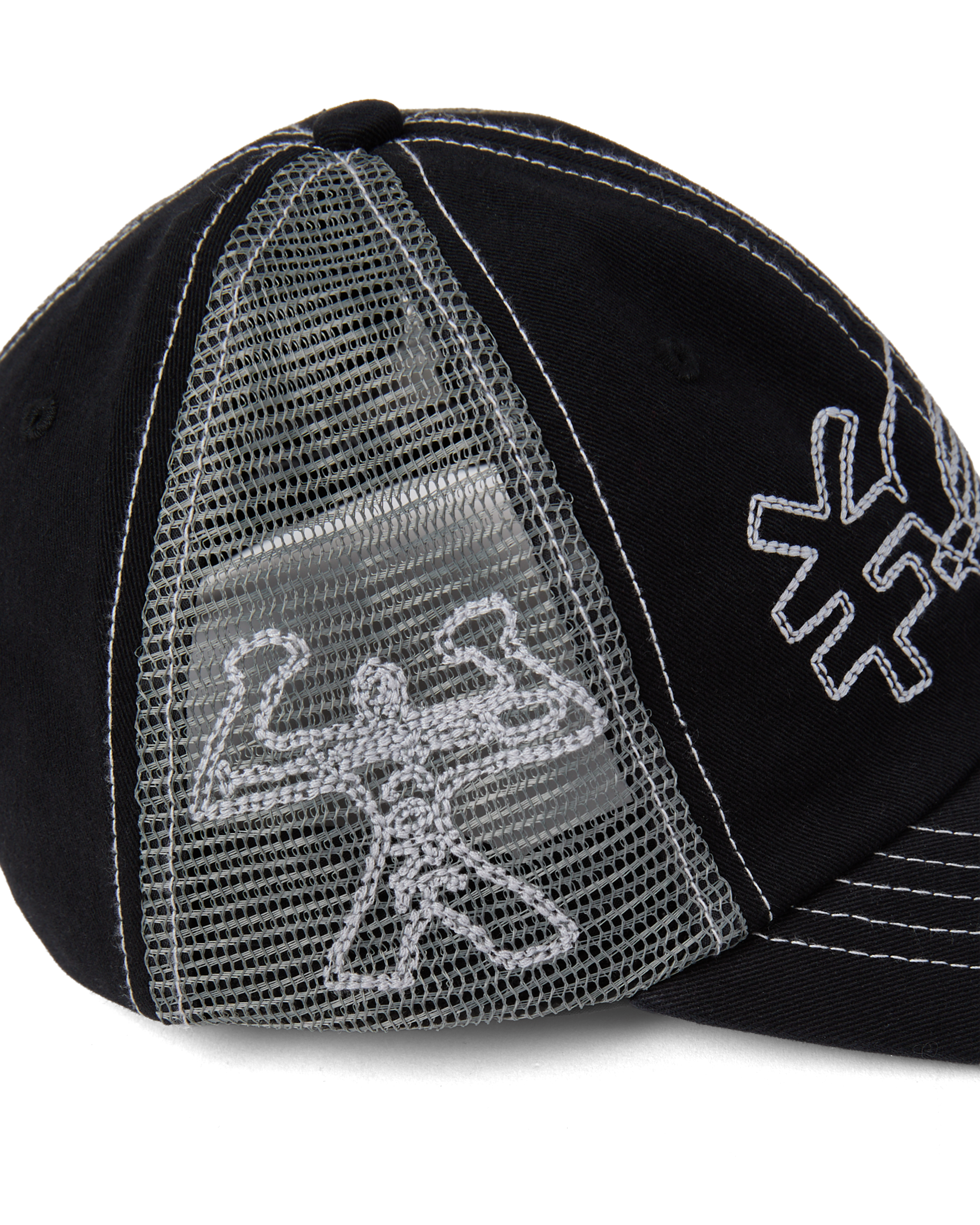 yeseyesee - Hardcore Mesh Cap (Black) product image 5 | TRAB K-Fashion Australia