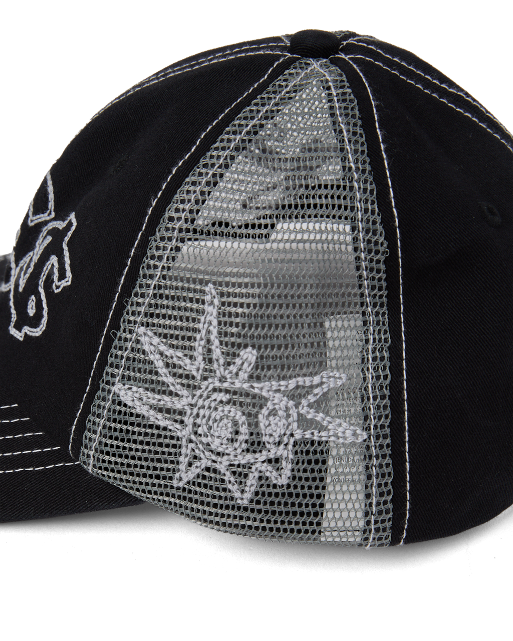 yeseyesee - Hardcore Mesh Cap (Black) product image 6 | TRAB K-Fashion Australia