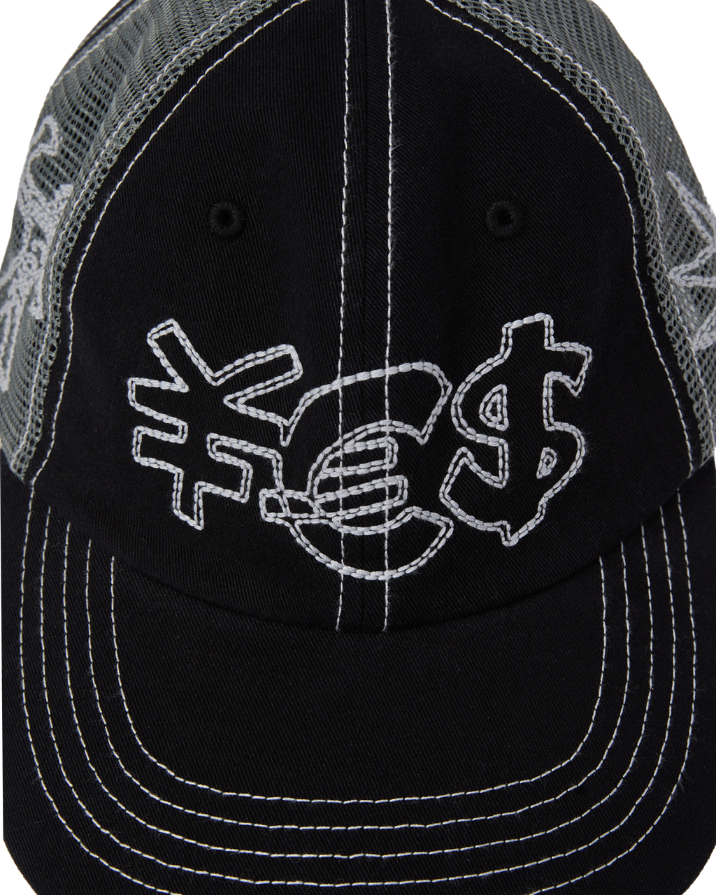 yeseyesee - Hardcore Mesh Cap (Black) product image 4 | TRAB K-Fashion Australia