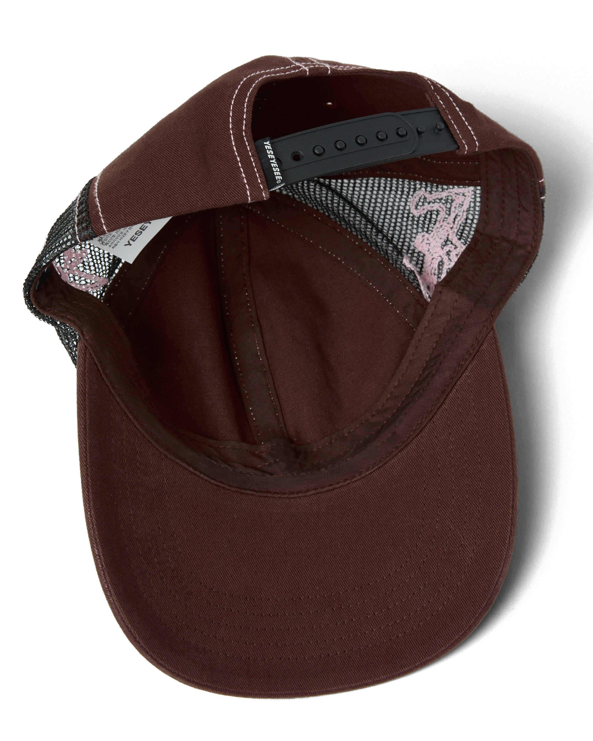 yeseyesee - Hardcore Mesh Cap (Brown) product image 7 | TRAB K-Fashion Australia