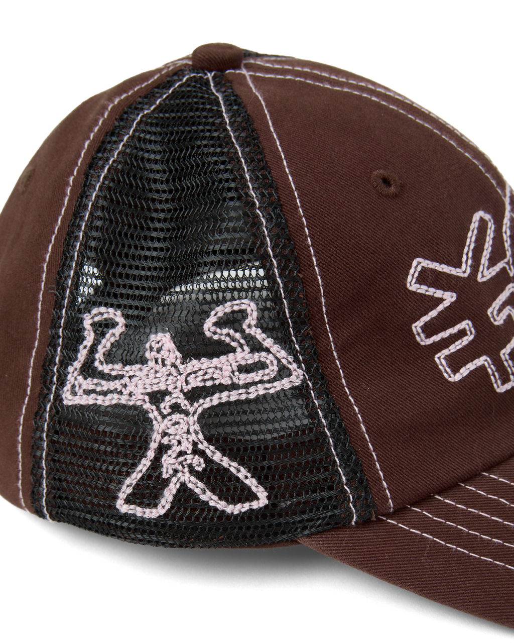 yeseyesee - Hardcore Mesh Cap (Brown) product image 5 | TRAB K-Fashion Australia