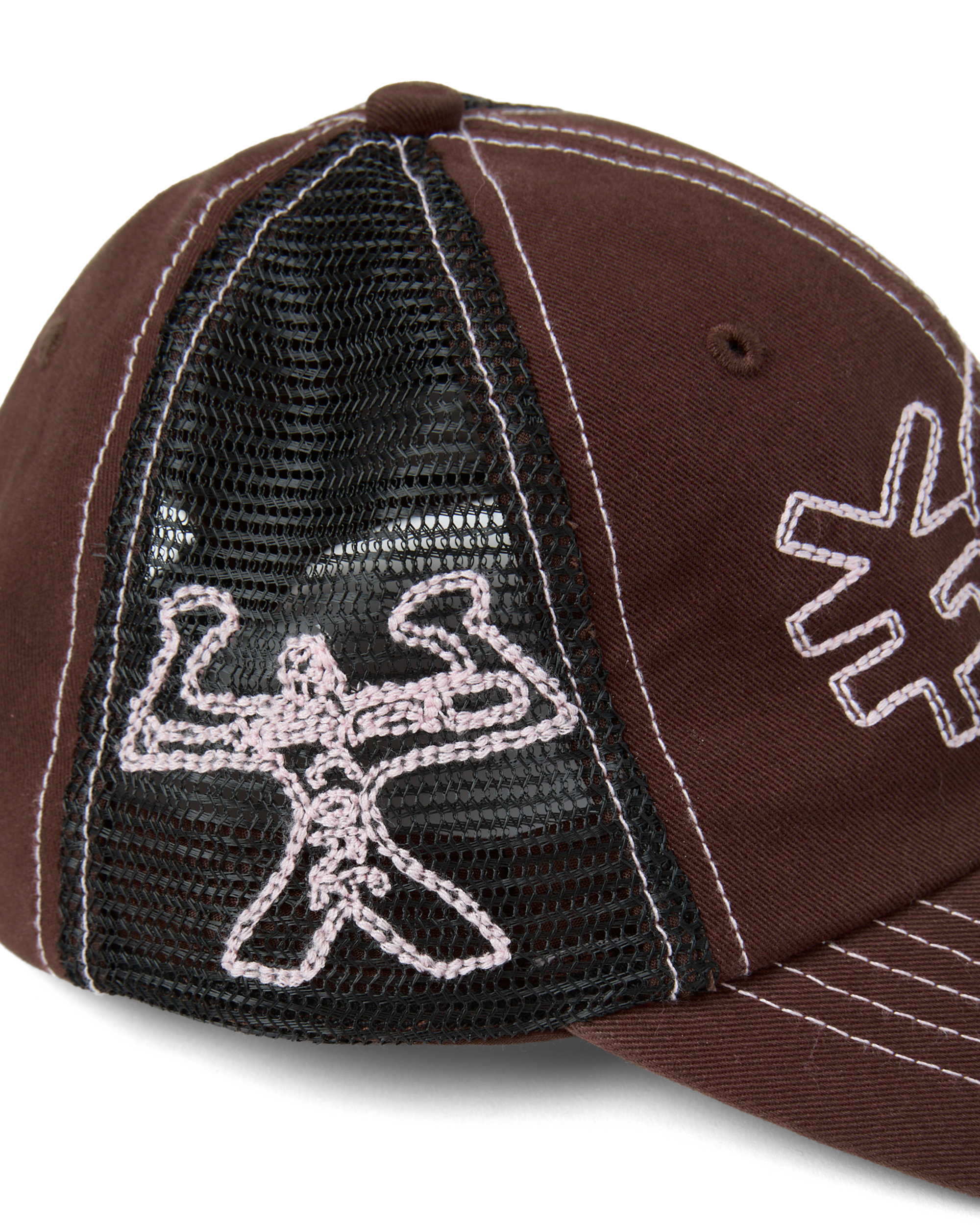 yeseyesee - Hardcore Mesh Cap (Brown) product image 5 | TRAB K-Fashion Australia