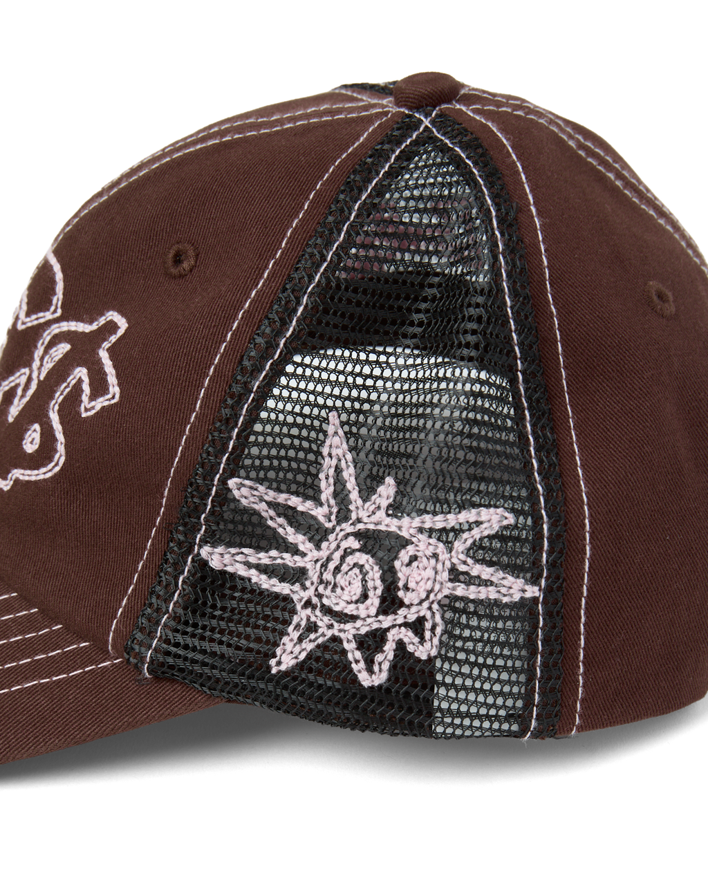 yeseyesee - Hardcore Mesh Cap (Brown) product image 6 | TRAB K-Fashion Australia