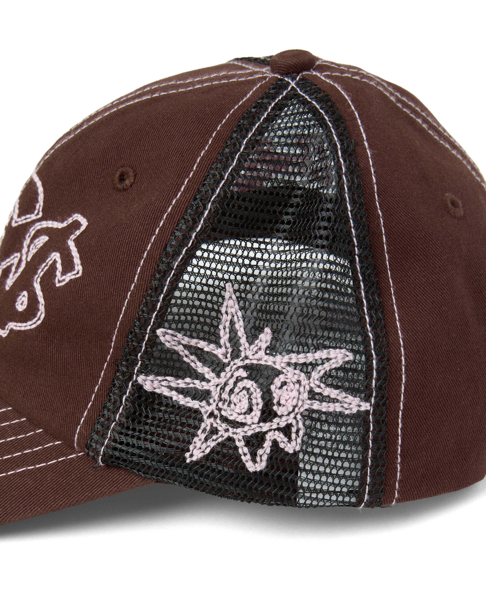 yeseyesee - Hardcore Mesh Cap (Brown) product image 6 | TRAB K-Fashion Australia