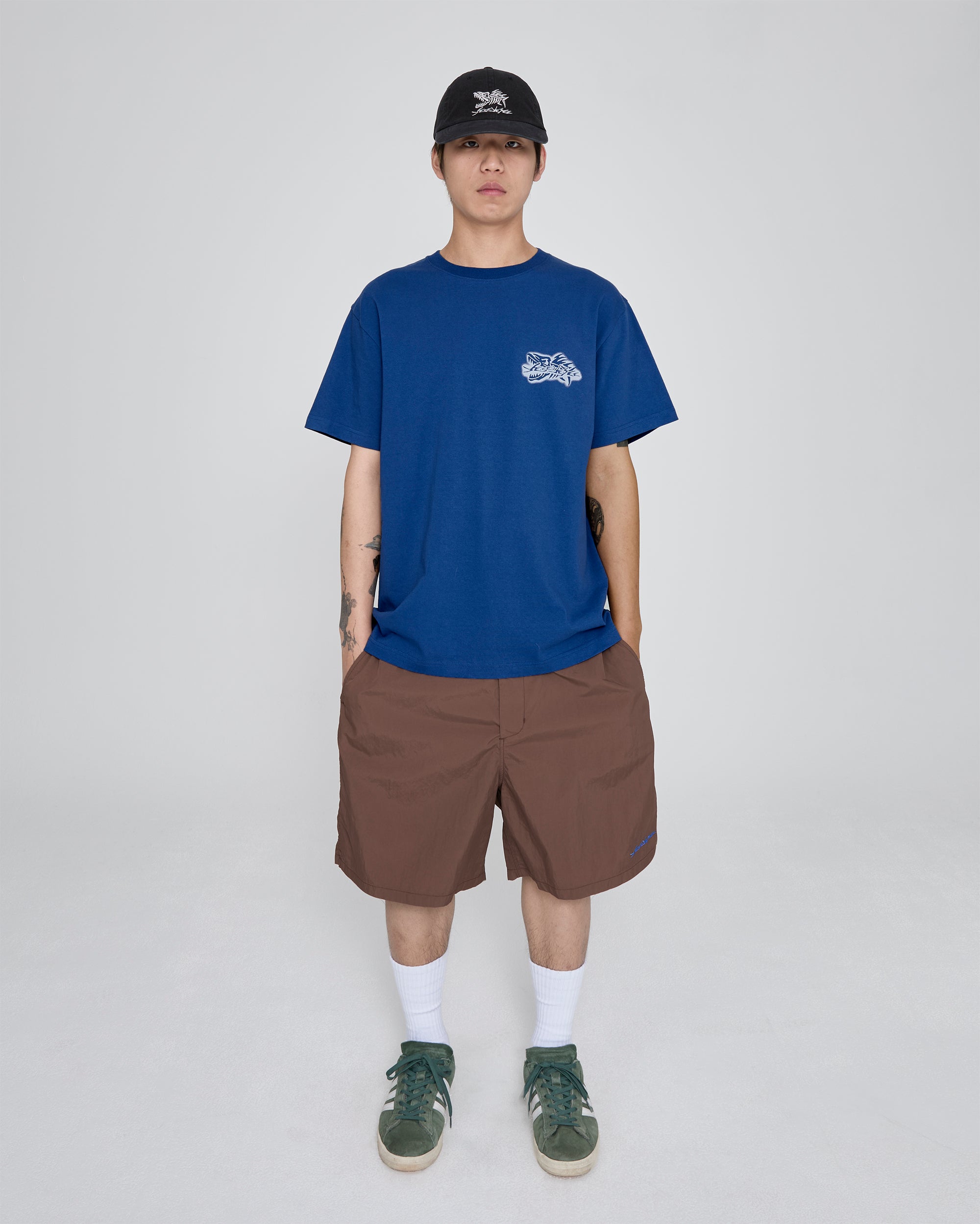 yeseyesee - Y.E.S Fish Born Tee (Cobalt Blue) product image 7 | TRAB K-Fashion Australia