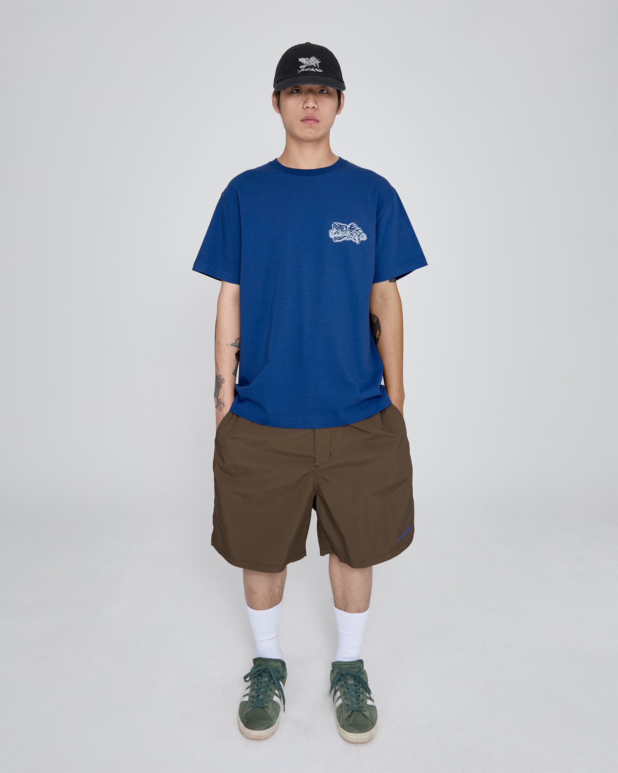 yeseyesee - Nylon Dash Shorts (Brown) product image 7 | TRAB K-Fashion Australia