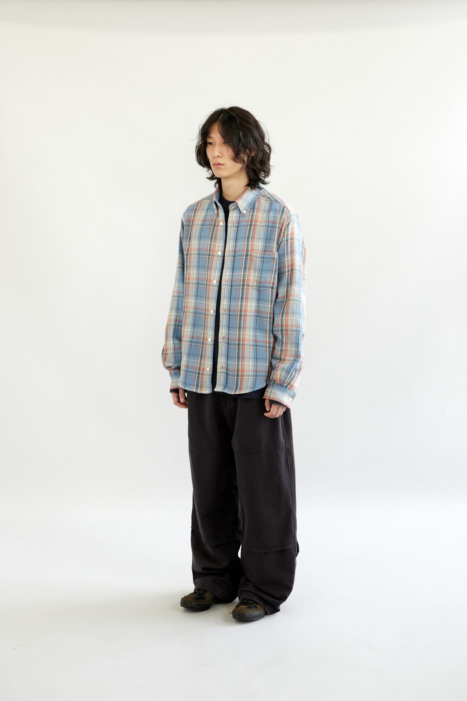 Hatchingroom - Double Knee Work Pants Washed (Charcoal) product image 4 | TRAB K-Fashion Australia