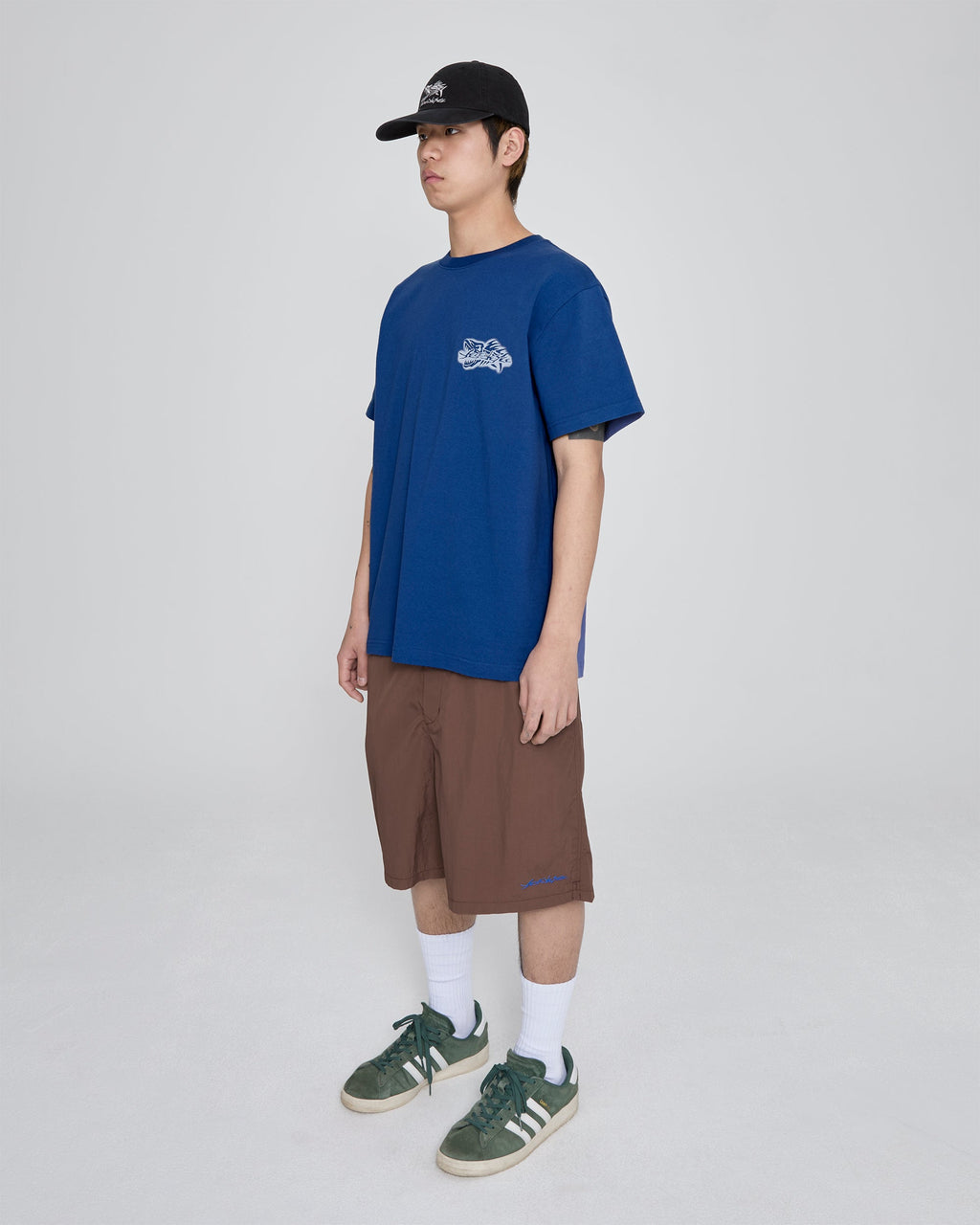 yeseyesee - Y.E.S Fish Born Tee (Cobalt Blue) product image 8 | TRAB K-Fashion Australia