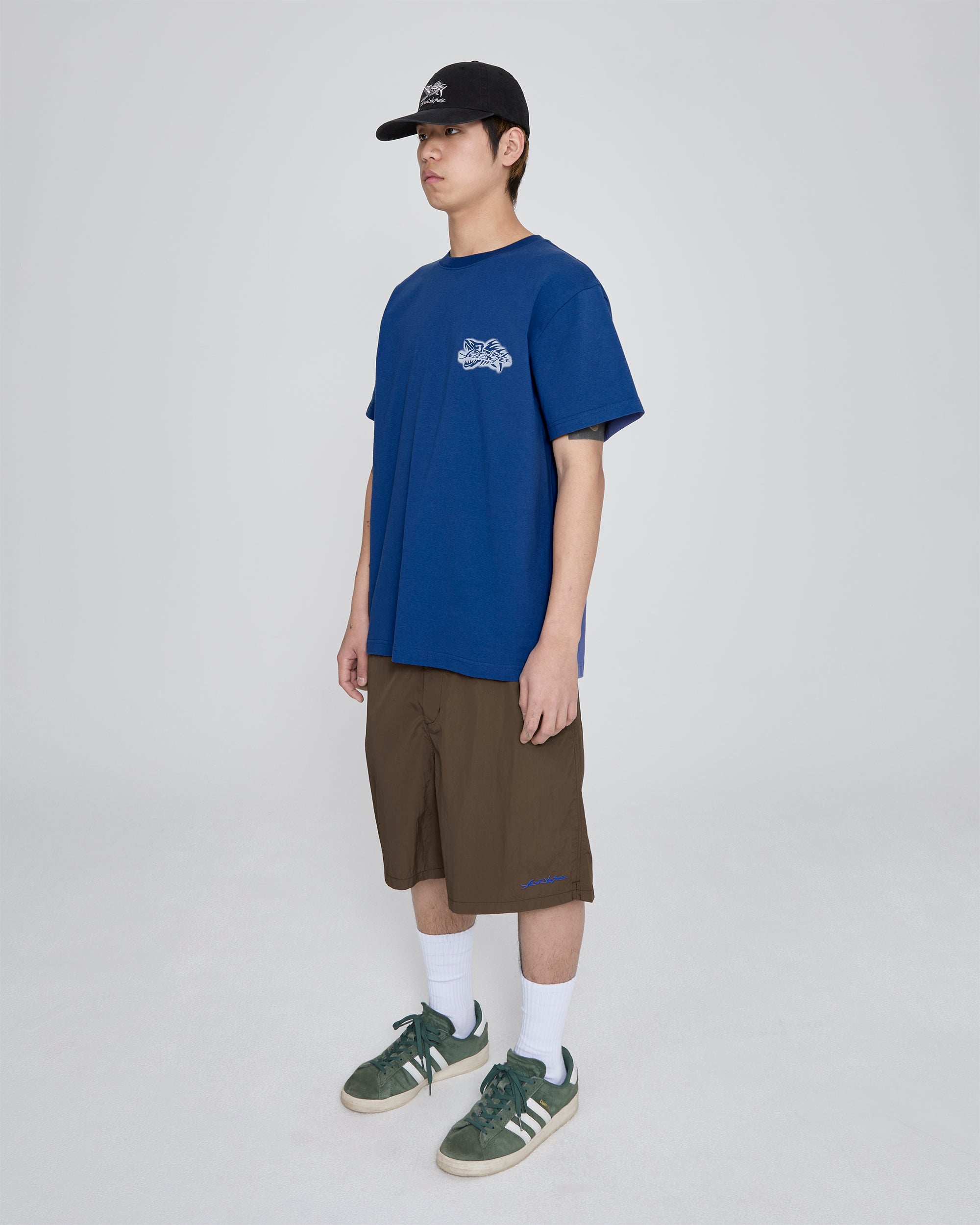 yeseyesee - Nylon Dash Shorts (Brown) product image 8 | TRAB K-Fashion Australia