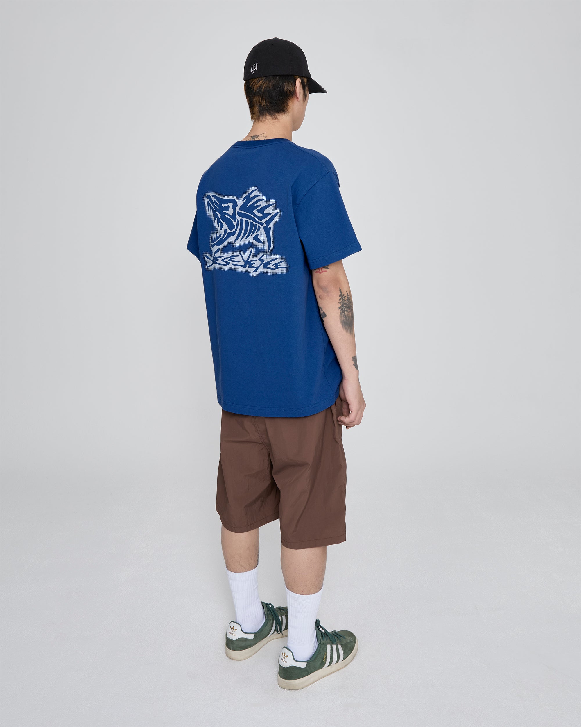 yeseyesee - Y.E.S Fish Born Tee (Cobalt Blue) product image 9 | TRAB K-Fashion Australia