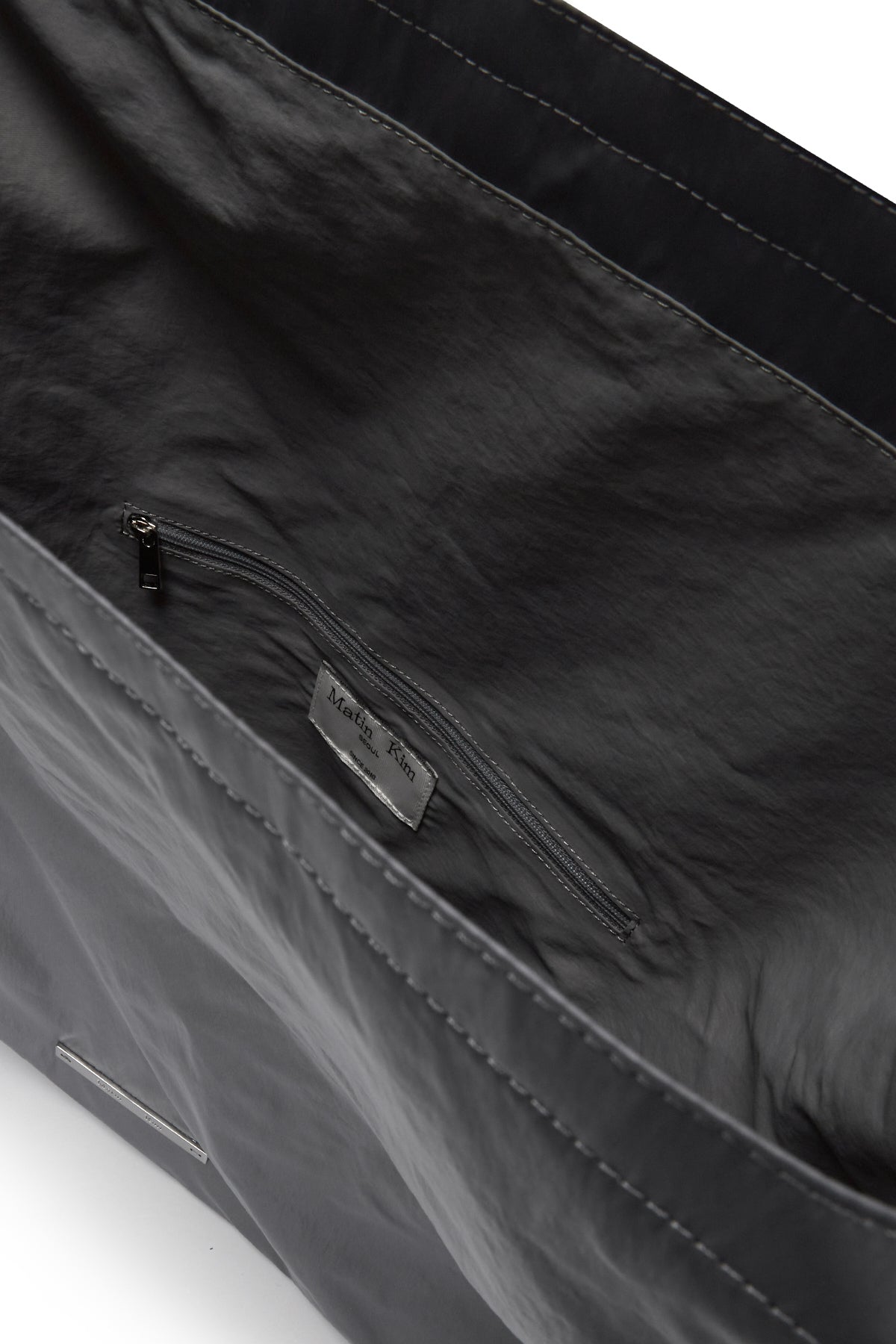 Matin Kim - Folding Two Way Big Bag (Grey) product image 4 | TRAB K-Fashion Australia