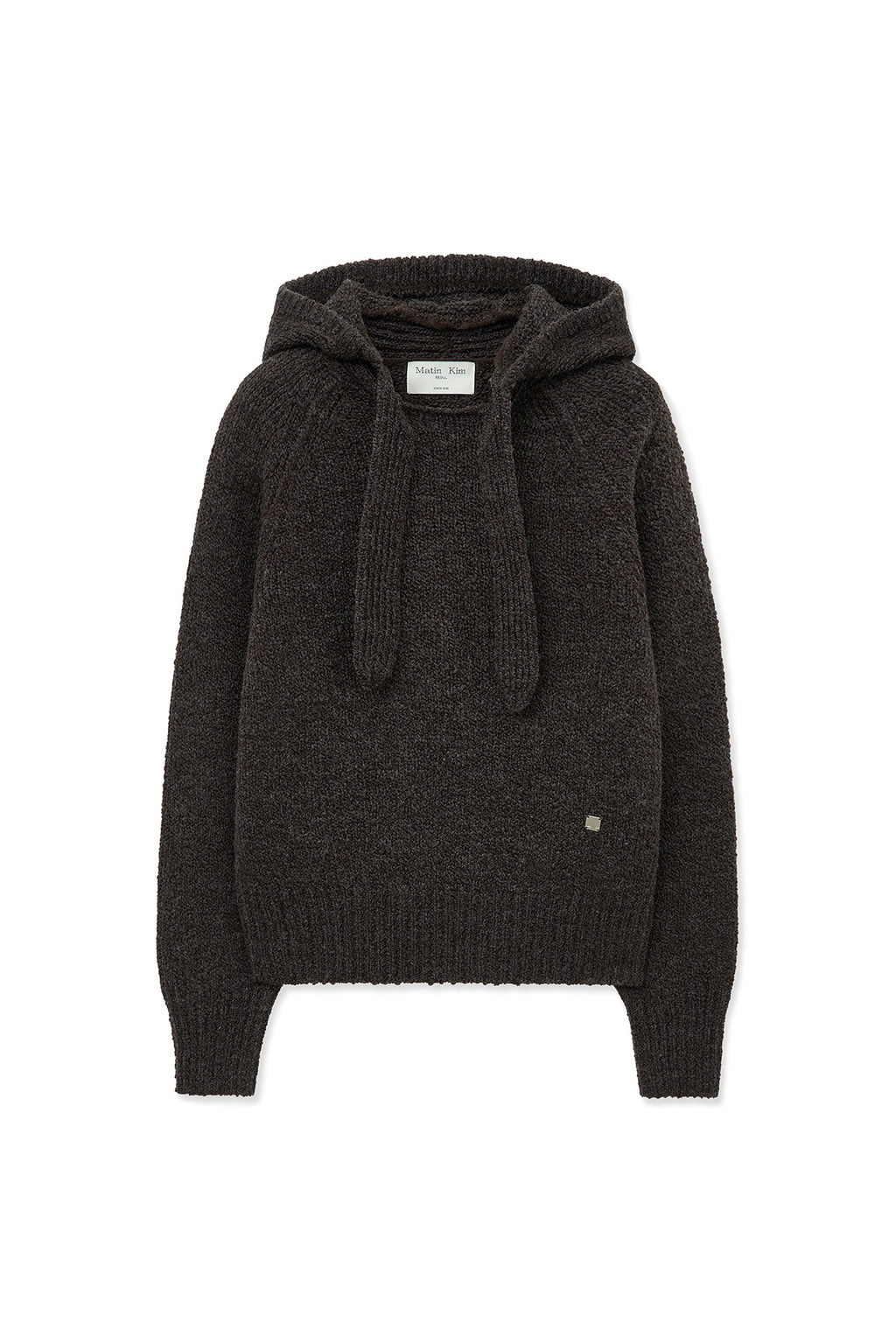 Matin Kim - Muffler Point Hoody Pullover (Brown) product image 1 | TRAB K-Fashion Australia