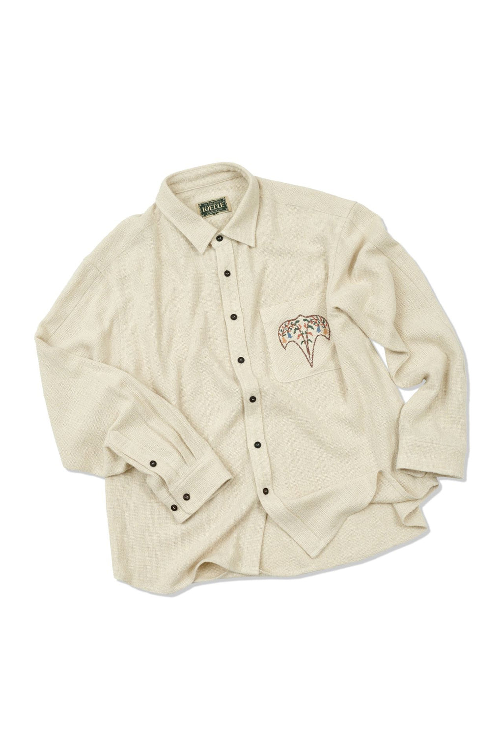 Ioedle - Kite Cross-Stitch Shirt (Ivory) product image 1 | TRAB K-Fashion Australia