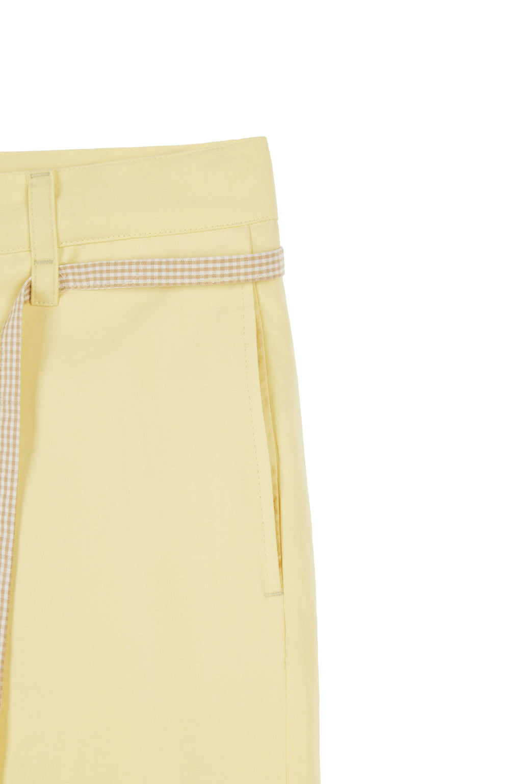 Deinet - Deinet Check String Pants (Yellow) product image 5 | TRAB K-Fashion Australia