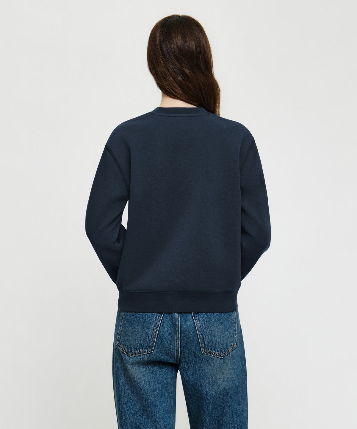 Marithe & Francois Girbaud - Small Classic Logo Sweatshirt (Navy) product image 3 | TRAB K-Fashion Australia