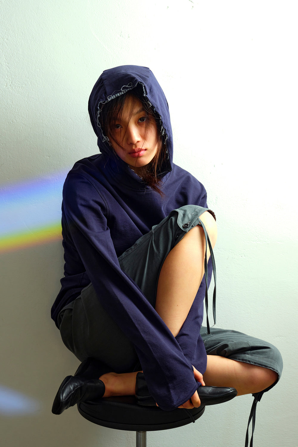 Hatchingroom - Ear Hole Hoodie (Navy) product image 7 | TRAB K-Fashion Australia