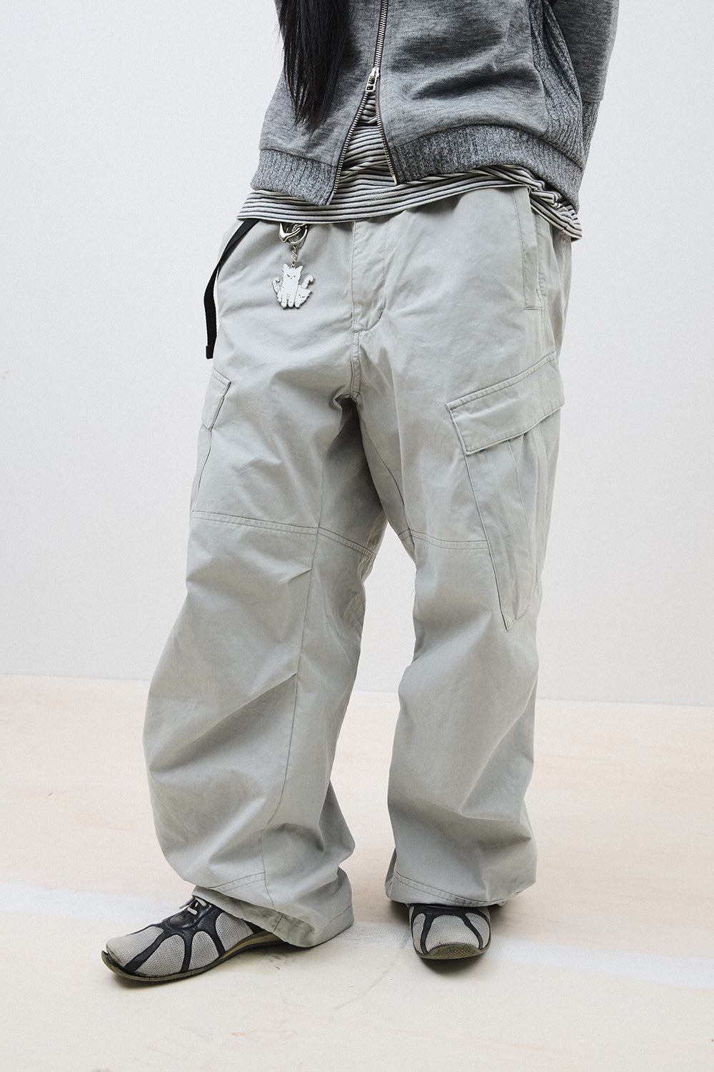 Hatchingroom - Mil Pants CPN Washed Light (Grey) product image 10 | TRAB K-Fashion Australia