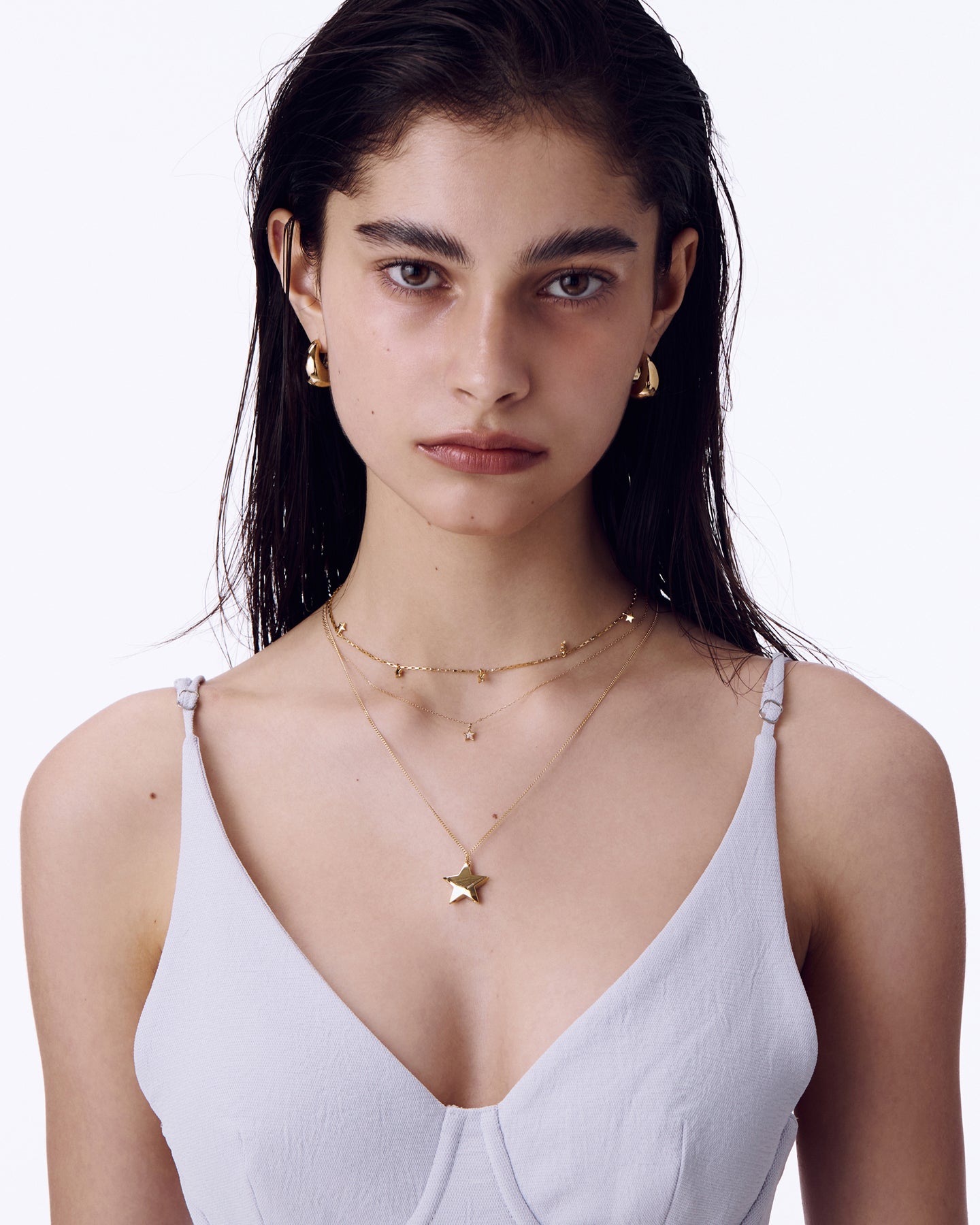 Numbering - Mini Star Charm Necklace #7755 product image 3 | TRAB K-Fashion Australia