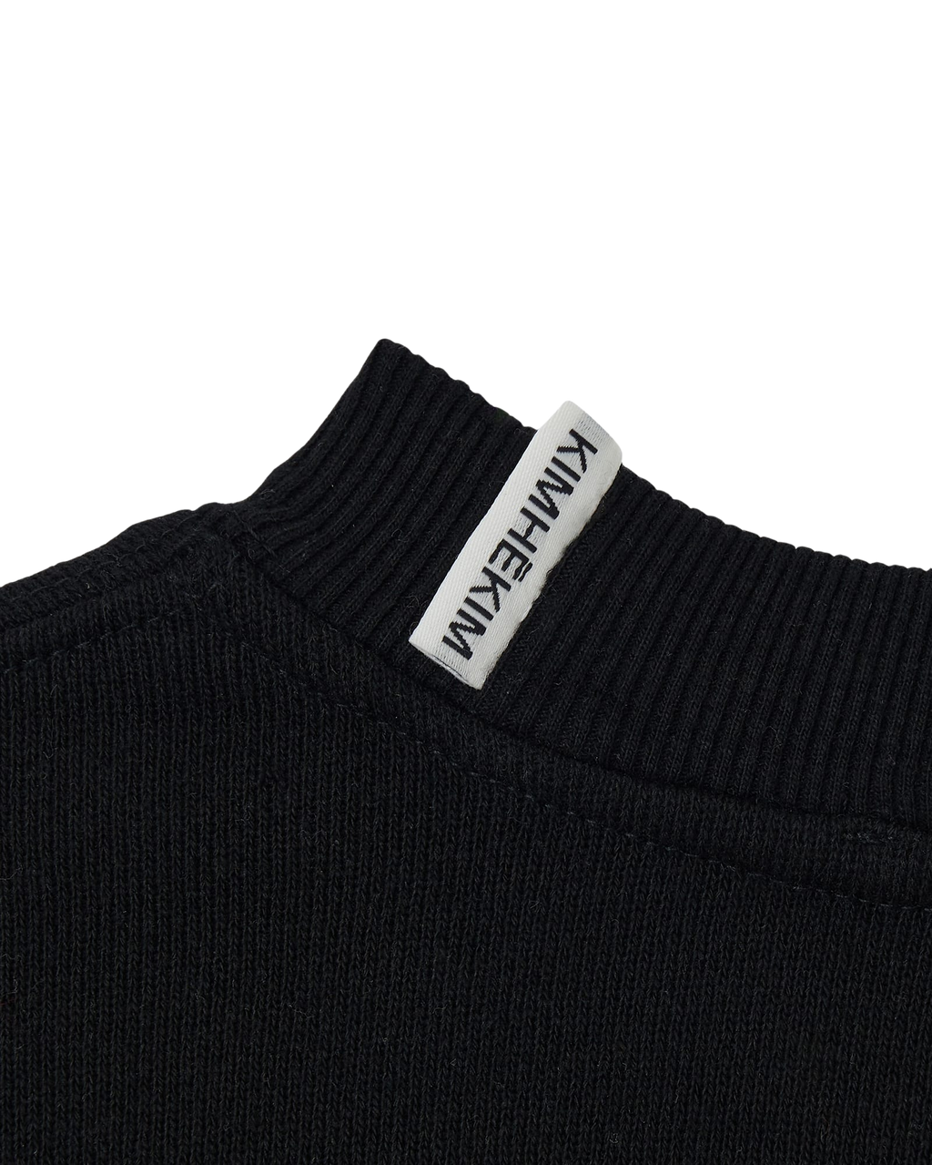 Kimhe Kim - Heart Embroidered Sweatshirt (Black) product image 15 | TRAB K-Fashion Australia