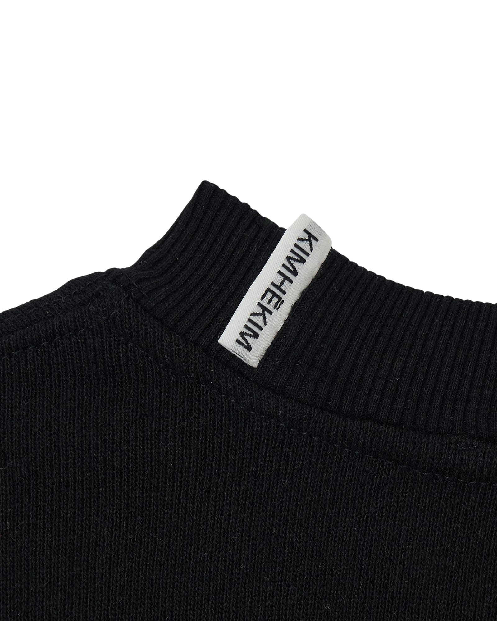 Kimhe Kim - Heart Embroidered Sweatshirt (Black) product image 15 | TRAB K-Fashion Australia
