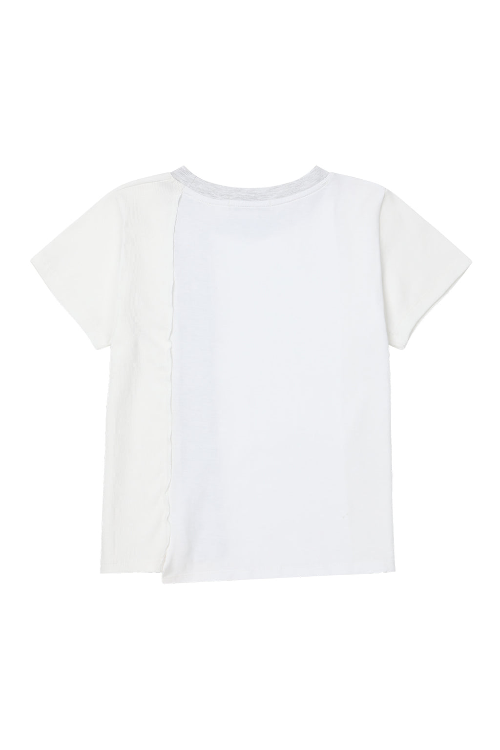 Deinet - Contrast T-Shirt (White) product image 10 | TRAB K-Fashion Australia