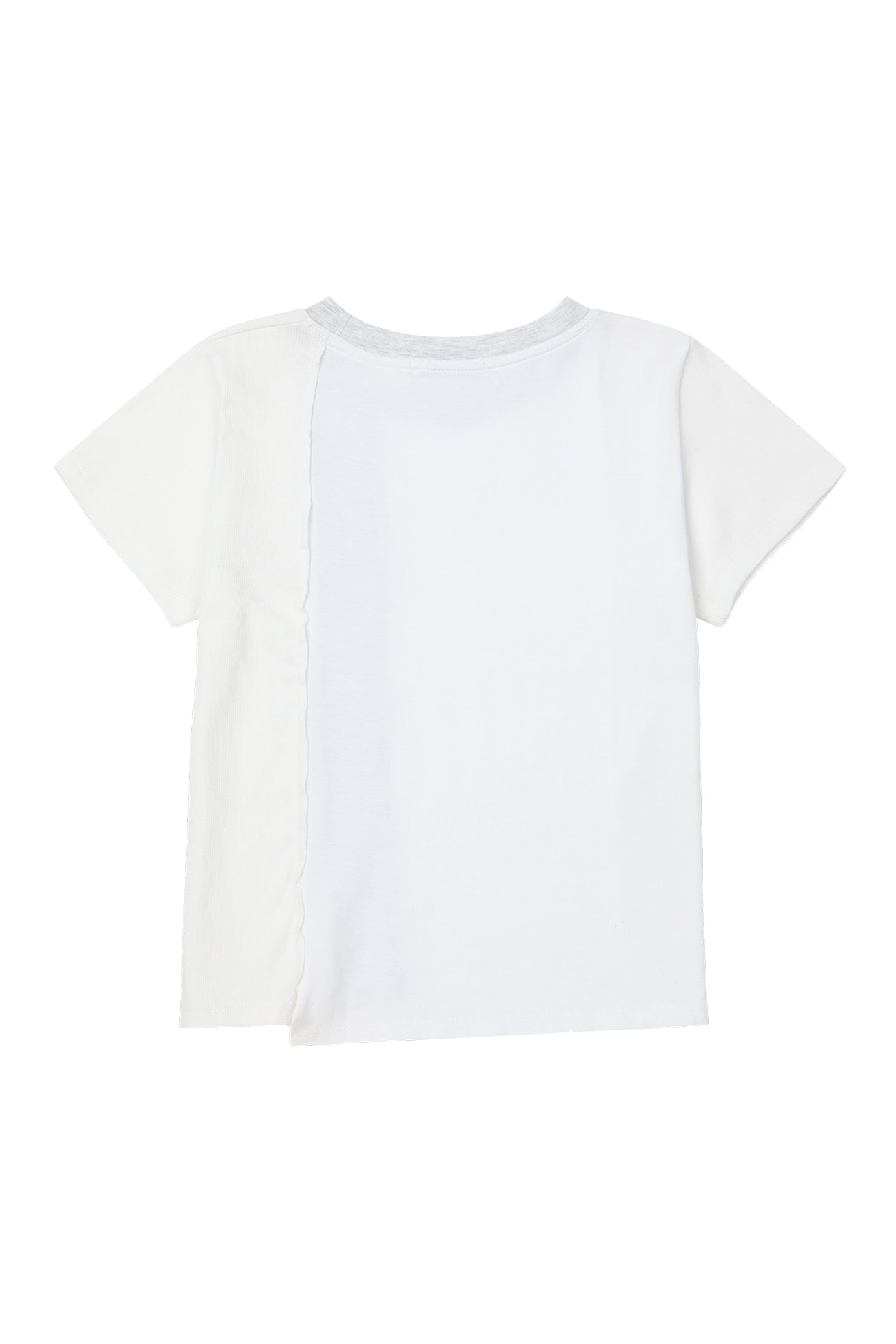 Deinet - Contrast T-Shirt (White) product image 10 | TRAB K-Fashion Australia