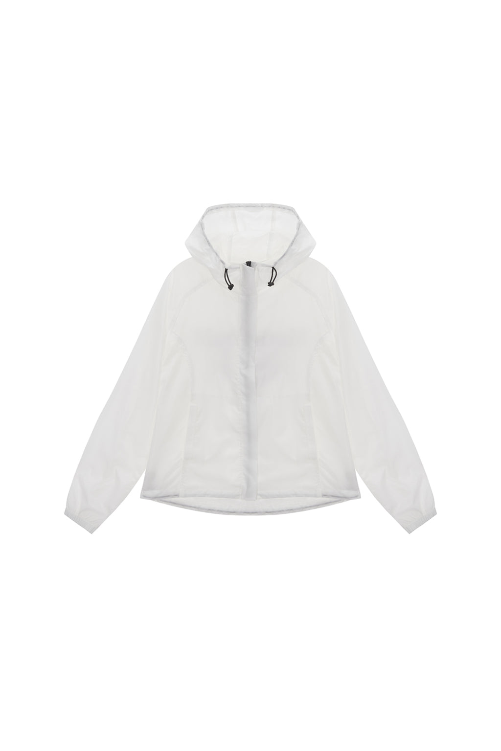 Matin Kim - Light Hoody Windbreaker (White) product image 1 | TRAB K-Fashion Australia