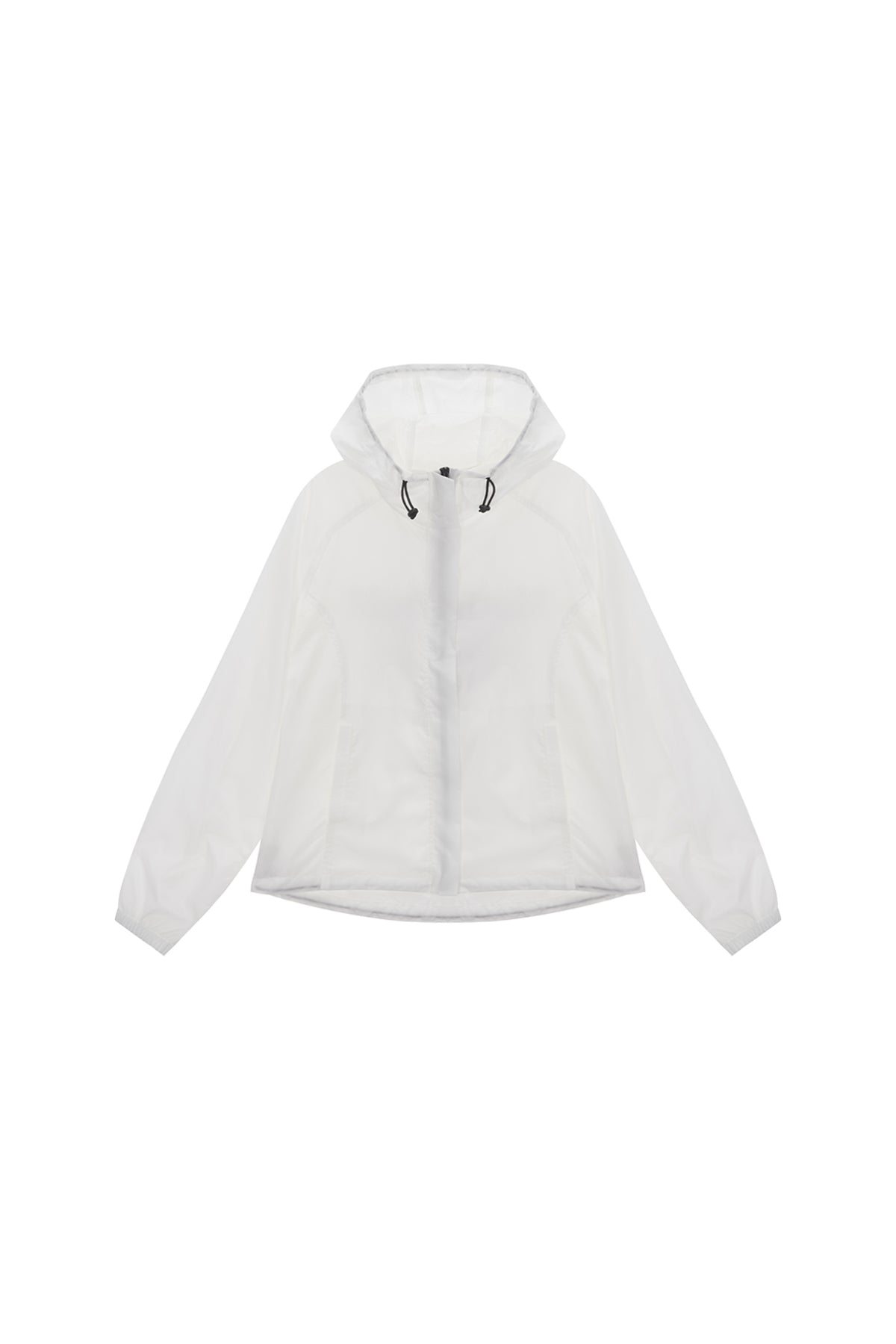 Matin Kim - Light Hoody Windbreaker (White) product image 1 | TRAB K-Fashion Australia