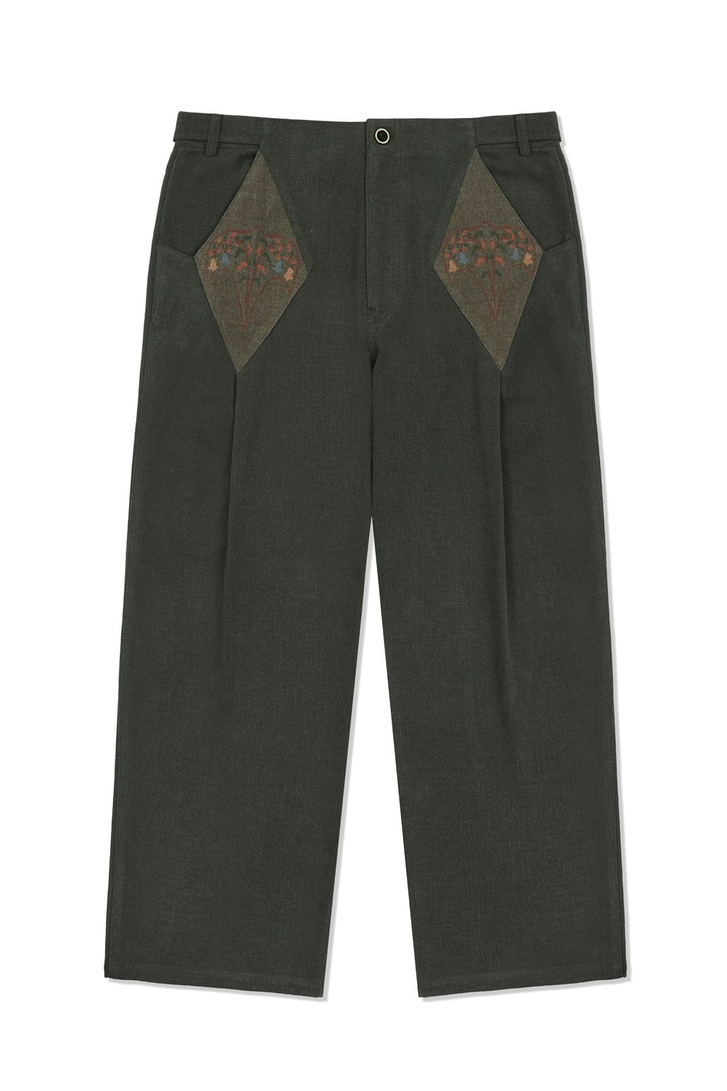 Ioedle - Kite Flying Tuck Pants (Gray) product image 2 | TRAB K-Fashion Australia