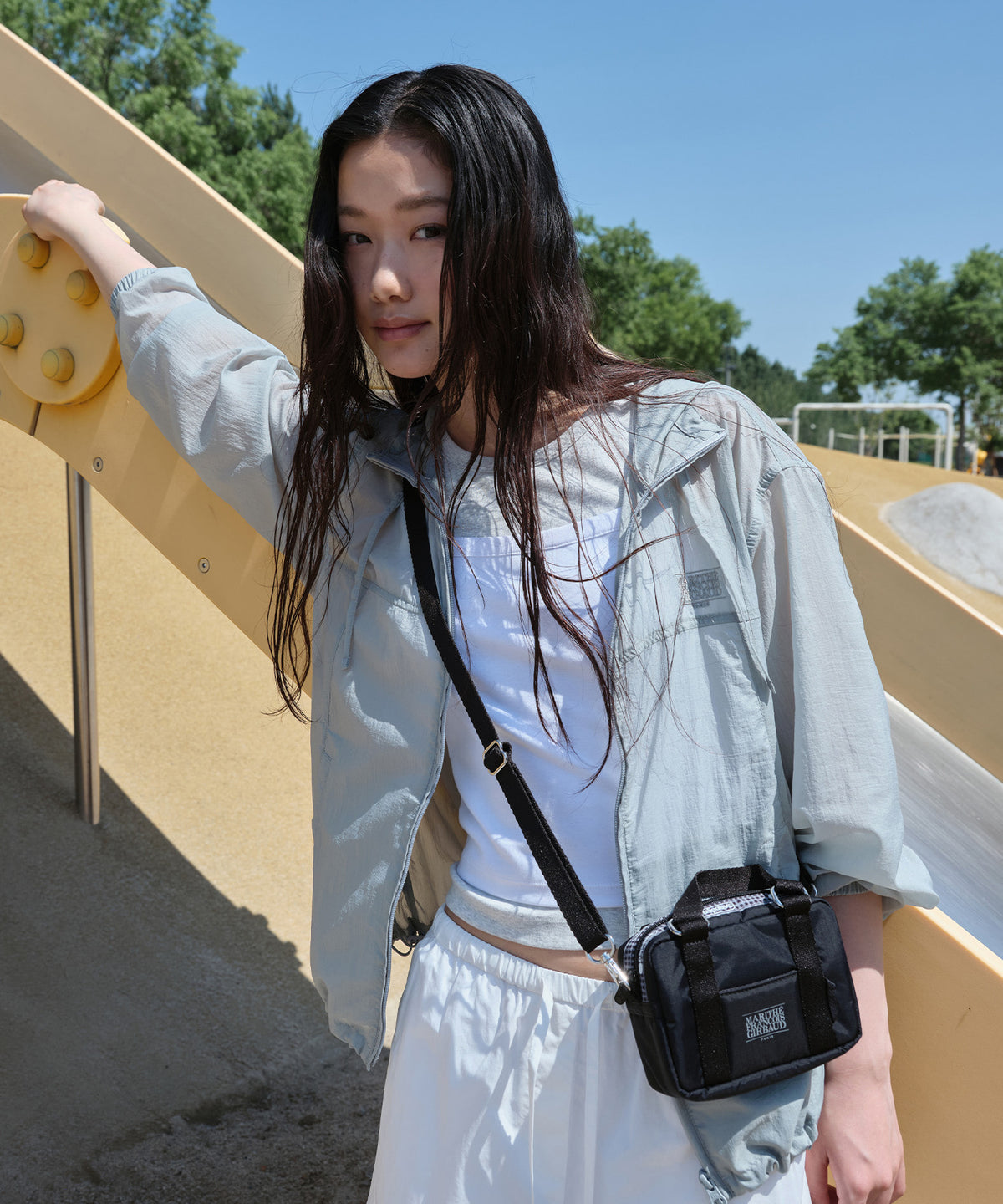 Marithe & Francois Girbaud - Marithe X Lesportsac Micro Bag (Black) product image 1 | TRAB K-Fashion Australia