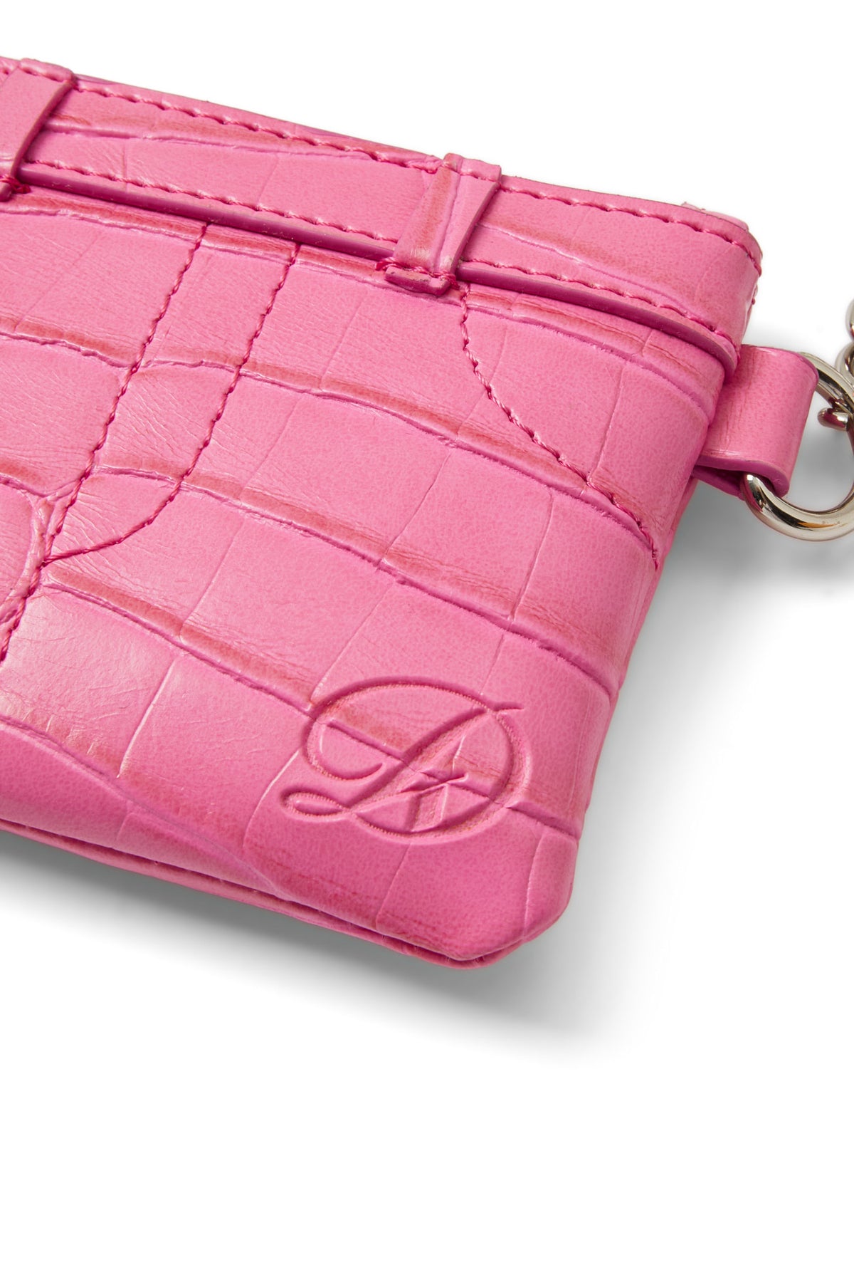 Deinet - Crocodile Pattern Two-Way Bag (Pink) product image 14 | TRAB K-Fashion Australia