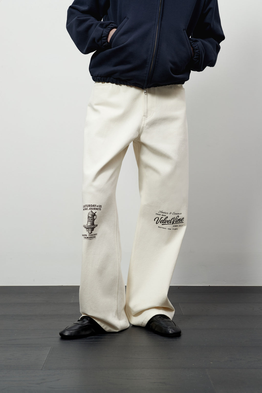 Stu - Printing Pants (Cream) product image 4 | TRAB K-Fashion Australia