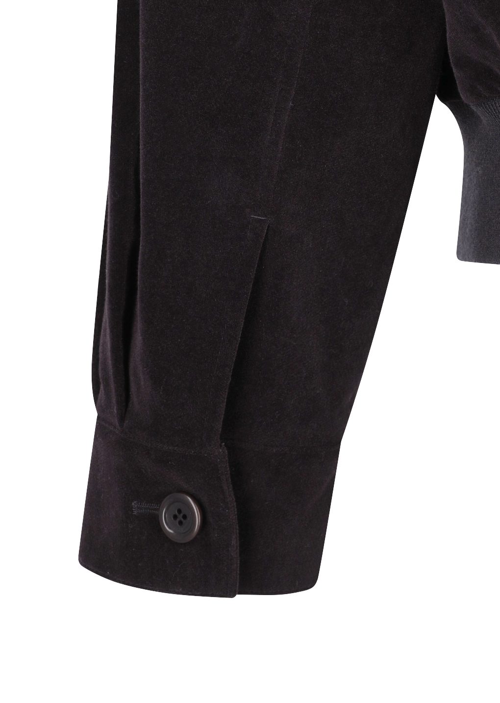 Amomento - Velvet zip up jumper (Black) product image 7 | TRAB K-Fashion Australia