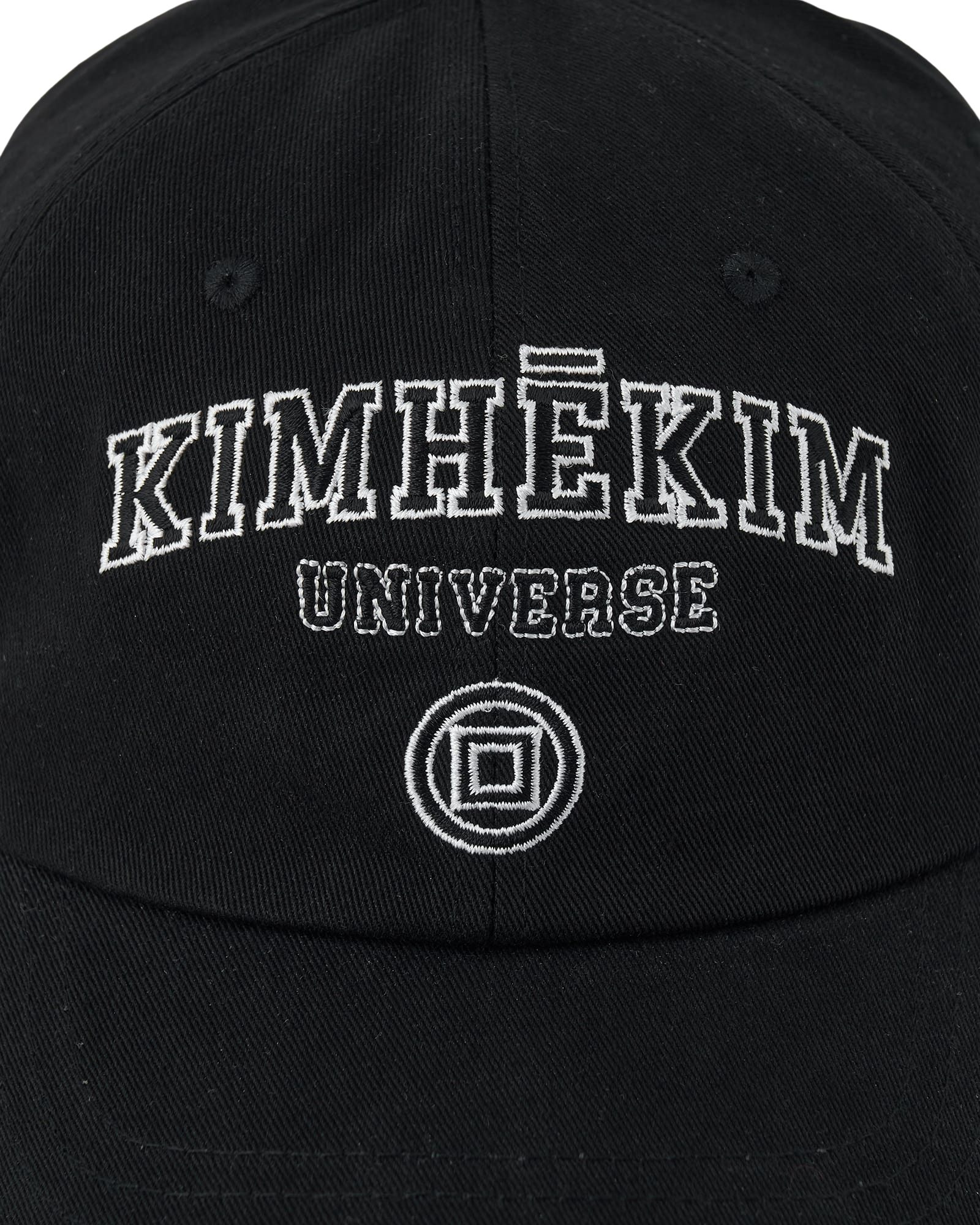 Kimhe Kim - Pearl Pierced Baseball Cap (Black) product image 5 | TRAB K-Fashion Australia