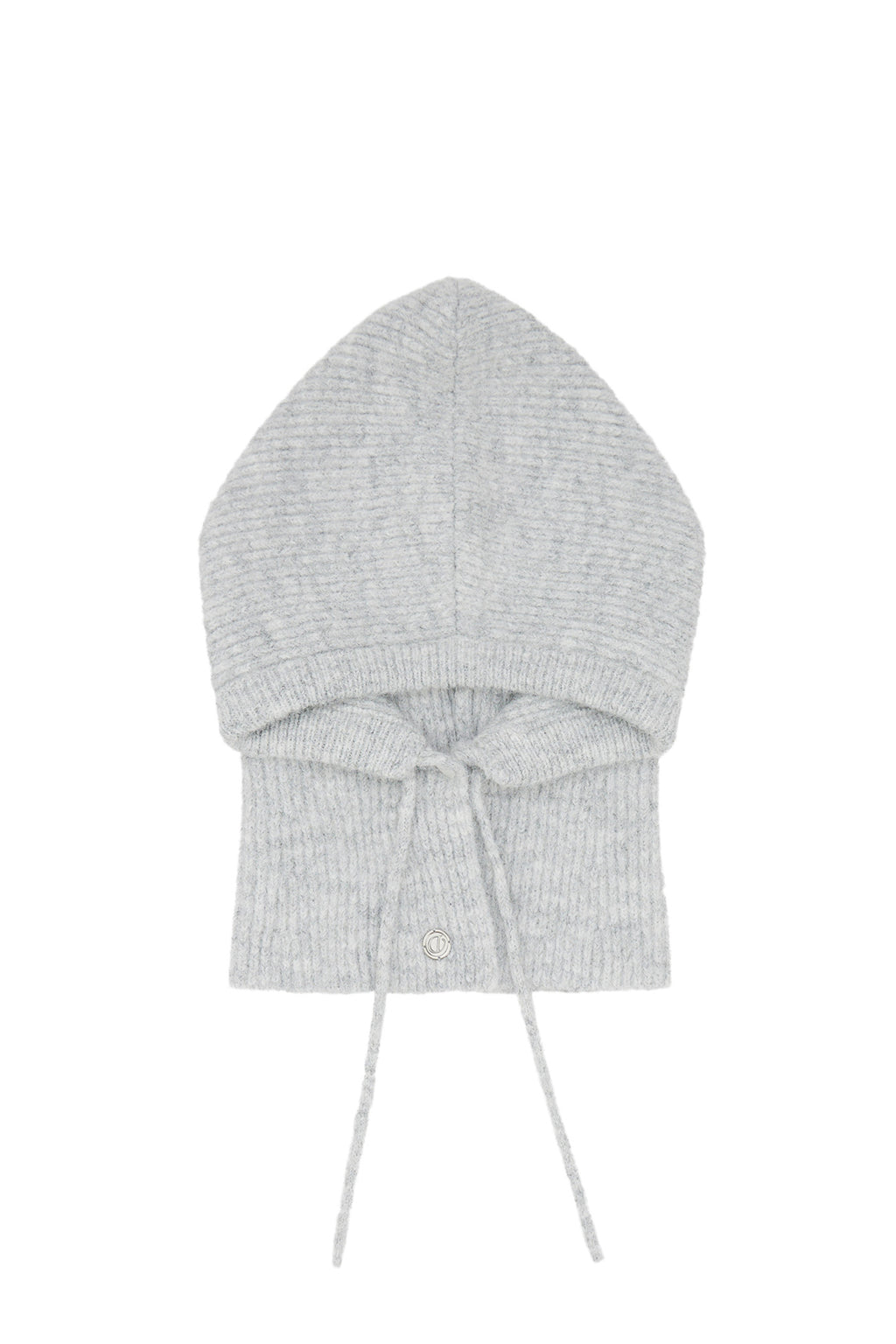 Deinet - Hairy Wool Balaclava (Melange Grey) product image 1 | TRAB K-Fashion Australia