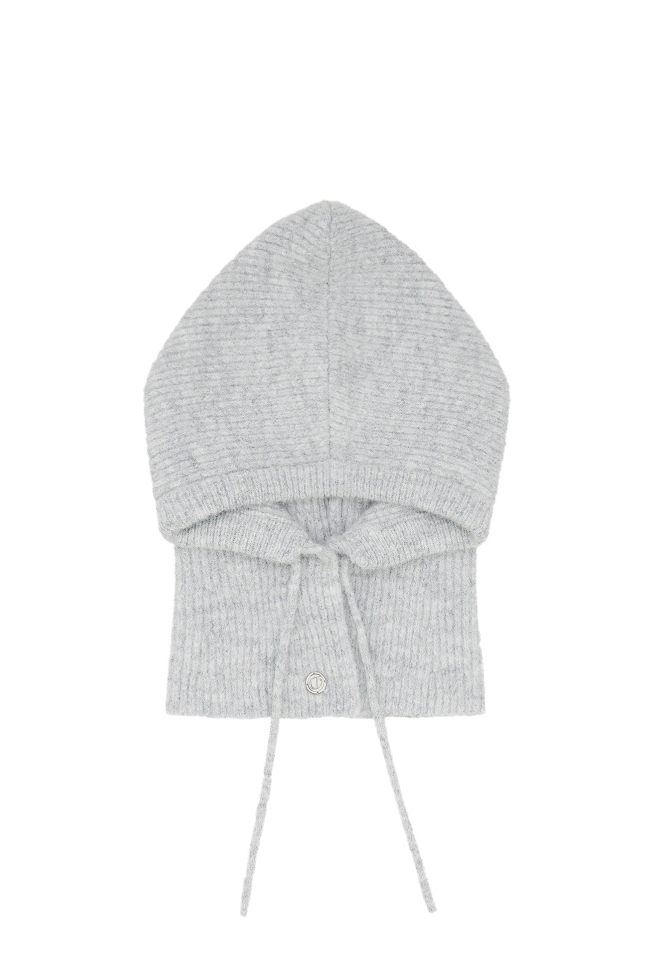 Deinet - Hairy Wool Balaclava (Melange Grey) product image 1 | TRAB K-Fashion Australia