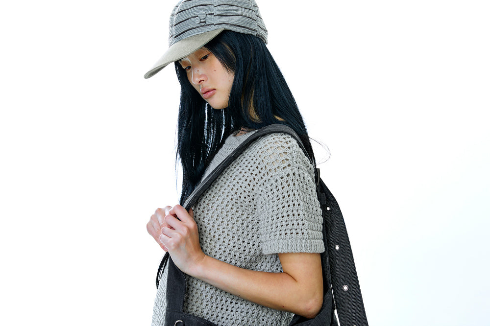 Coyseio - Poing Half Knit (Grey) product image 9 | TRAB K-Fashion Australia