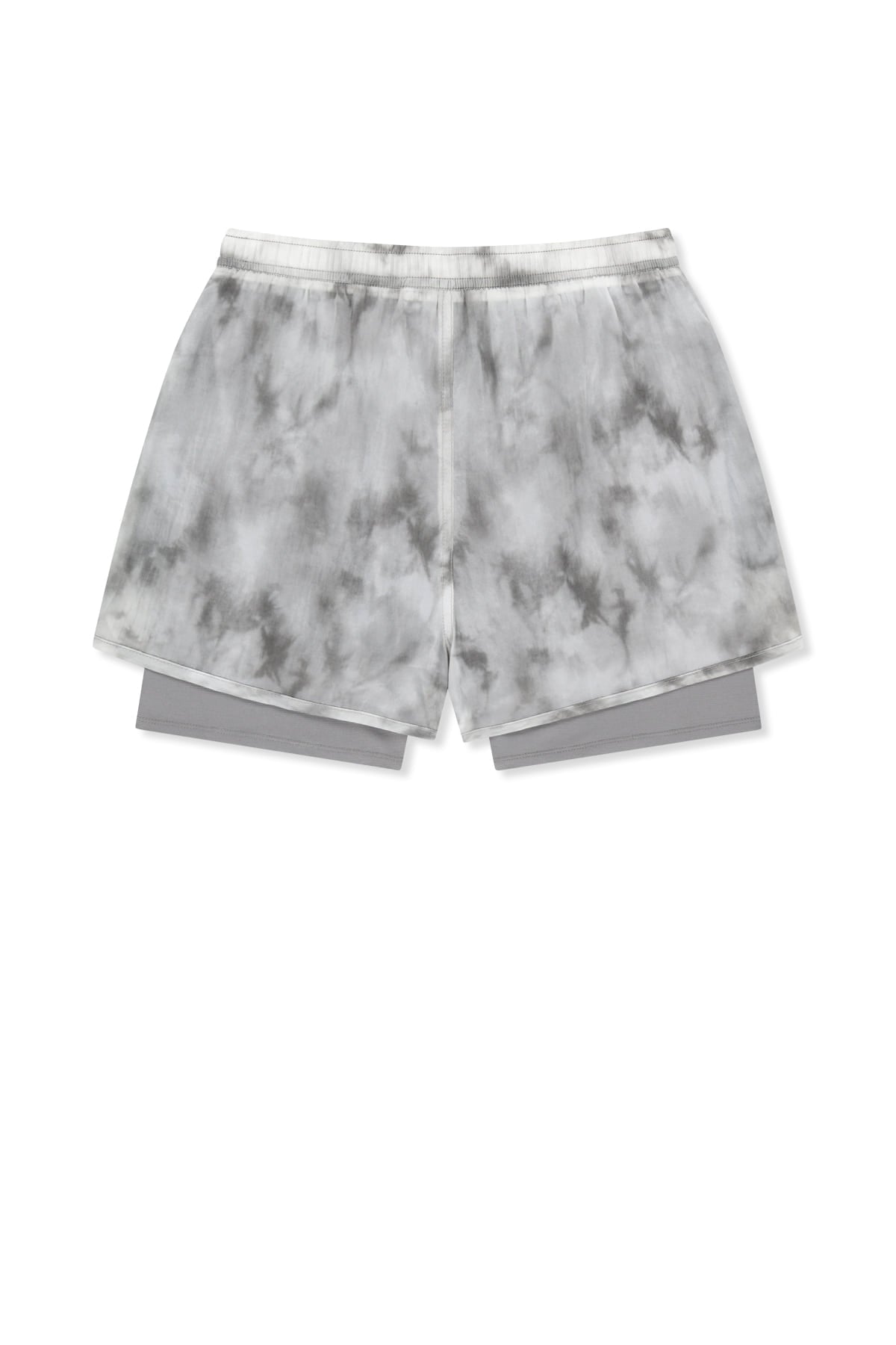 Matin Kim - Matin Pace Motion Shorts (Light Grey) product image 2 | TRAB K-Fashion Australia