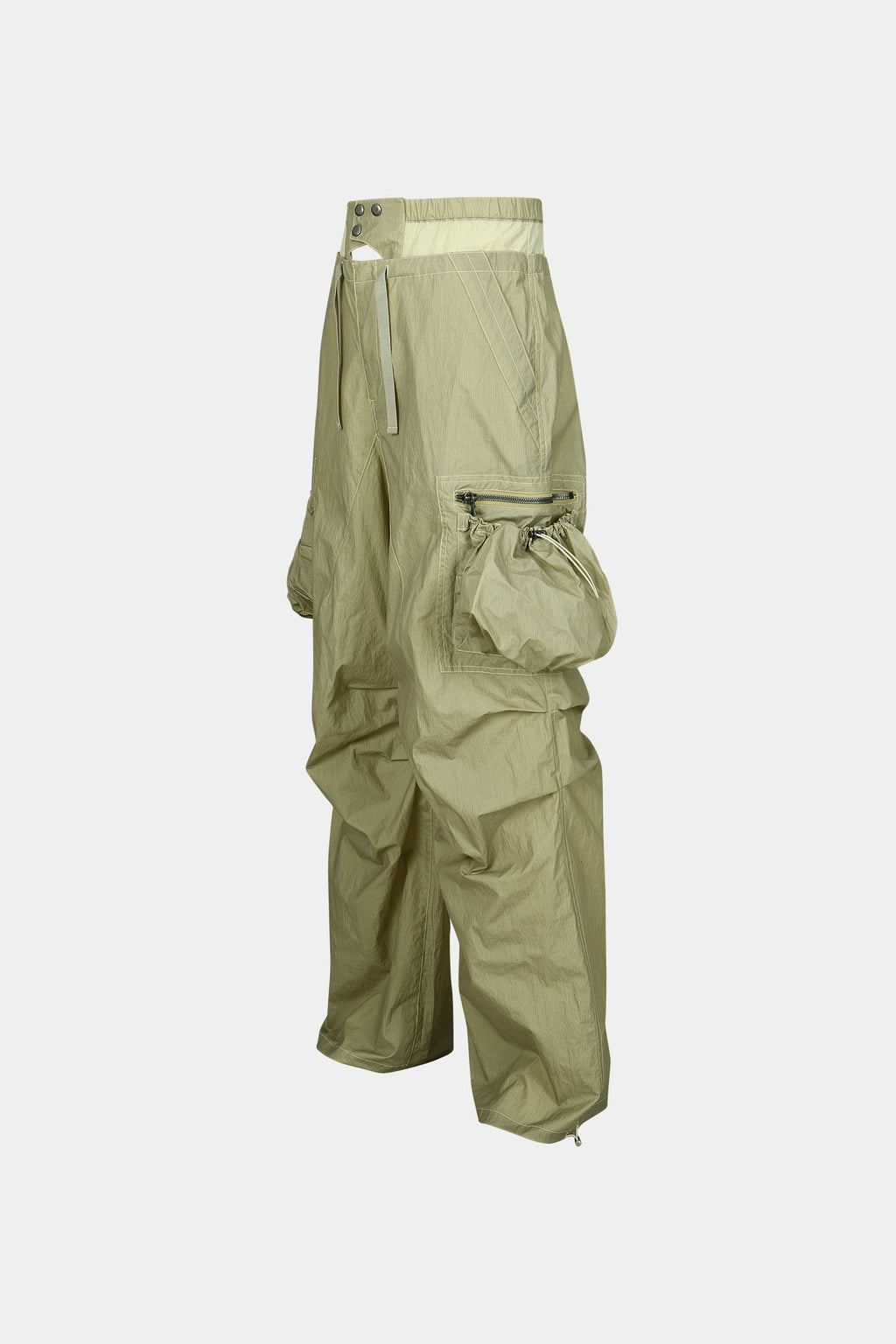 Andersson Bell - Balloon Pocket Parachute Pants (Yellow Beige) product image 10 | TRAB K-Fashion Australia