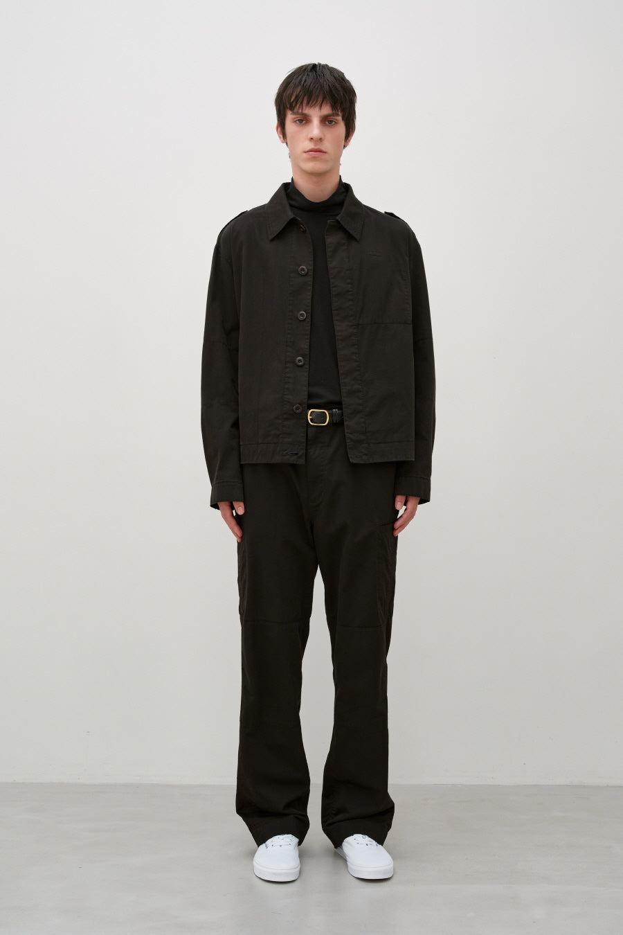 Insilence - Military Mechanic Jacket (Black) product image 1 | TRAB K-Fashion Australia